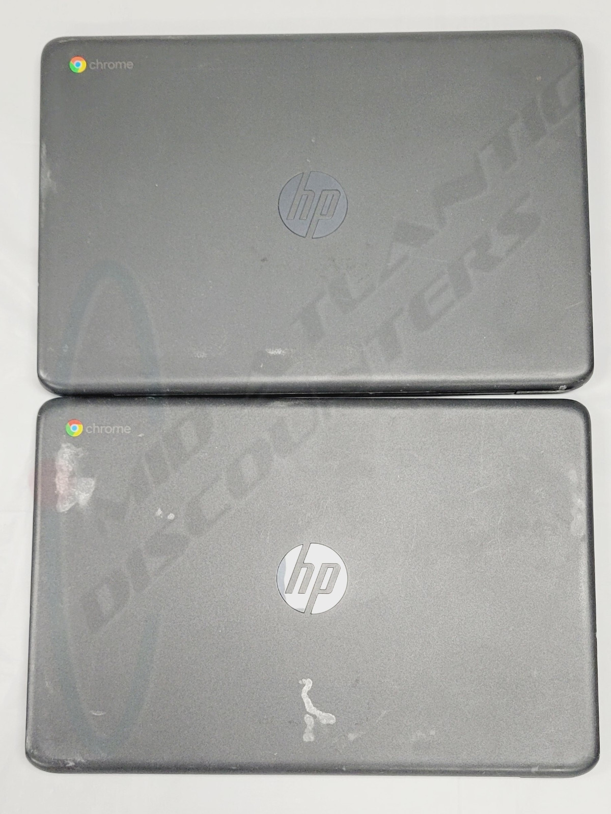 5 HP 14″ Chromebook 14A G5 Laptops 7CZ87UT#ABA Damaged Screens, Tested: Power On