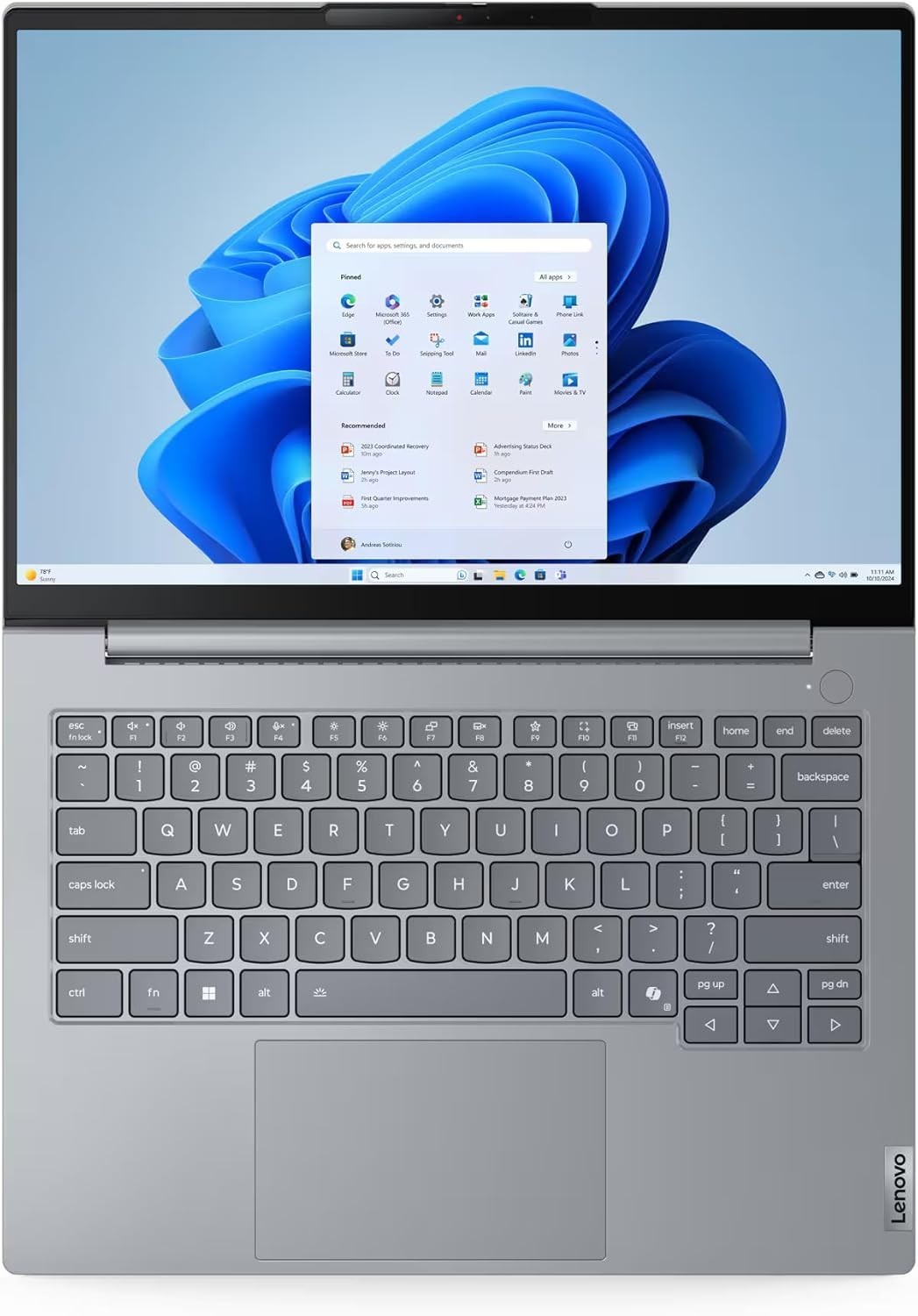 Lenovo Thinkbook 14 G8 Laptop 14″ Intel Ultra 5 225U 512GB 16GB W11P 0527 2YEAR