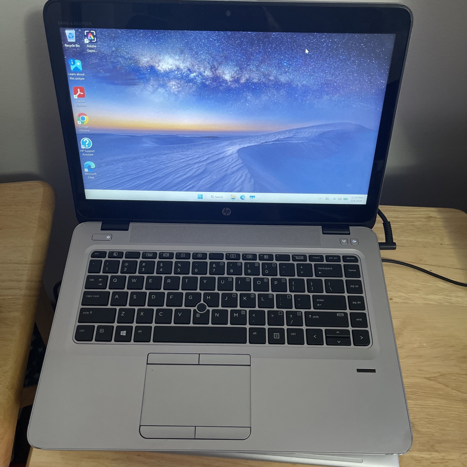 HP EliteBook 840 G4 Laptop i7-7500 16GB 256GBSSD 500GBHD W11PRO Tested Good+AC