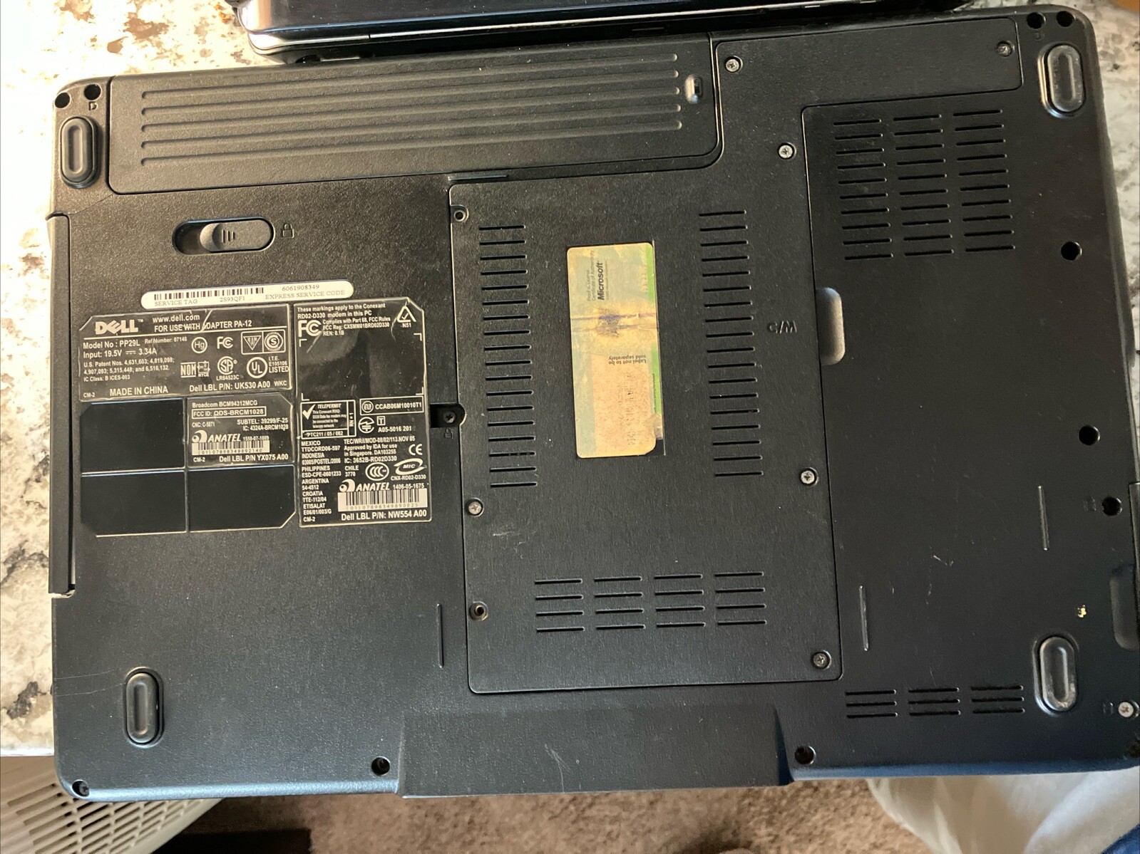 Dell Inspiron 1525 15.4in. PARTS ONLY