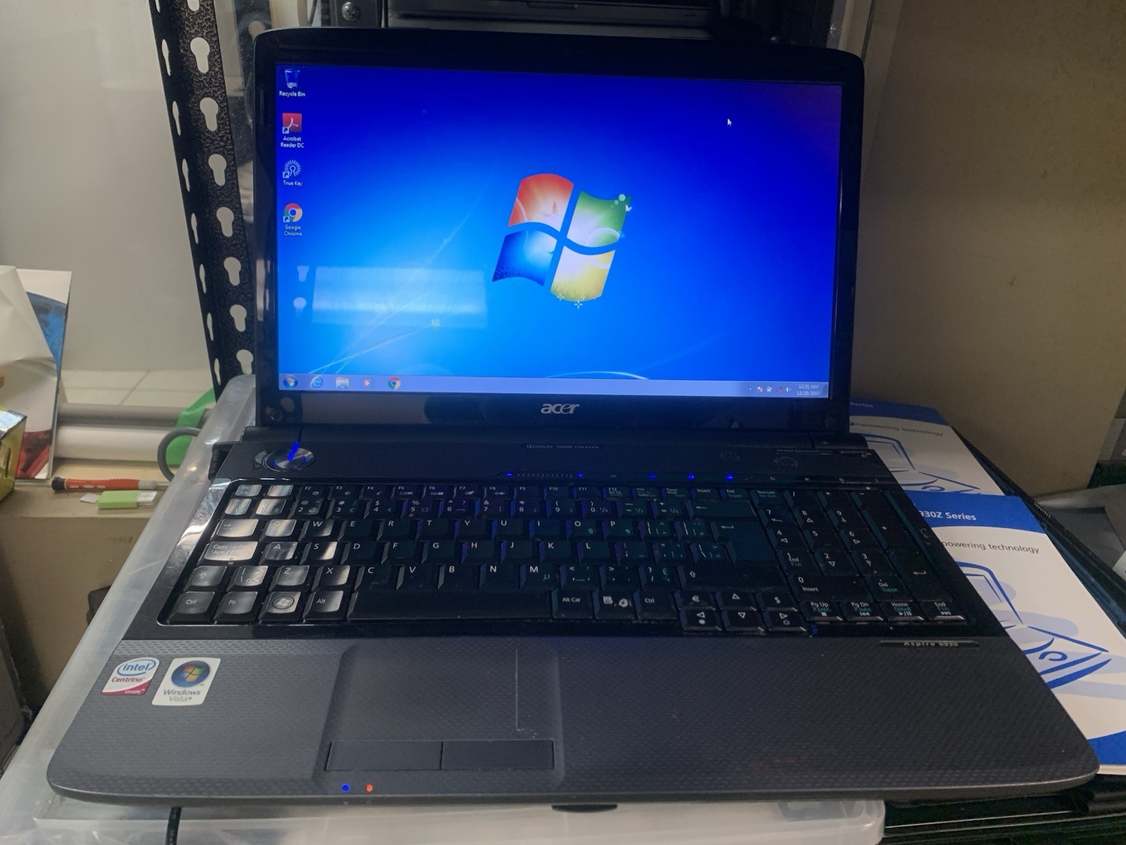 🔥 Acer Aspire 6930 16″ Laptop Dual Core 4Gb 320GB Hdmi Win 7 Home -Read