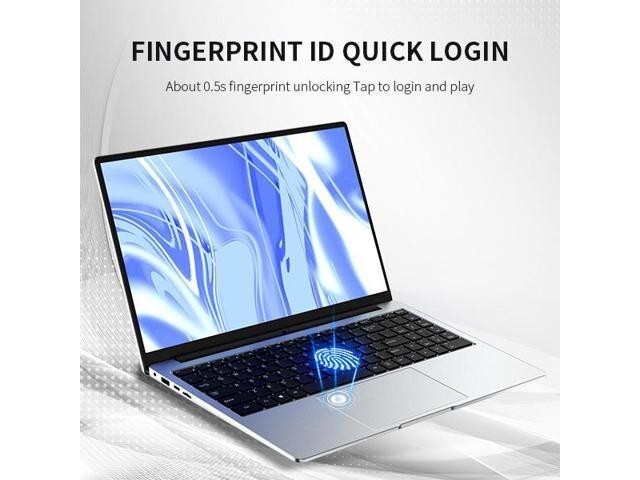 JOHNKANG Windows 11 Pro Laptop, 15.6″ FHD(1920 x 1080) IPS Display,Intel N5095 C