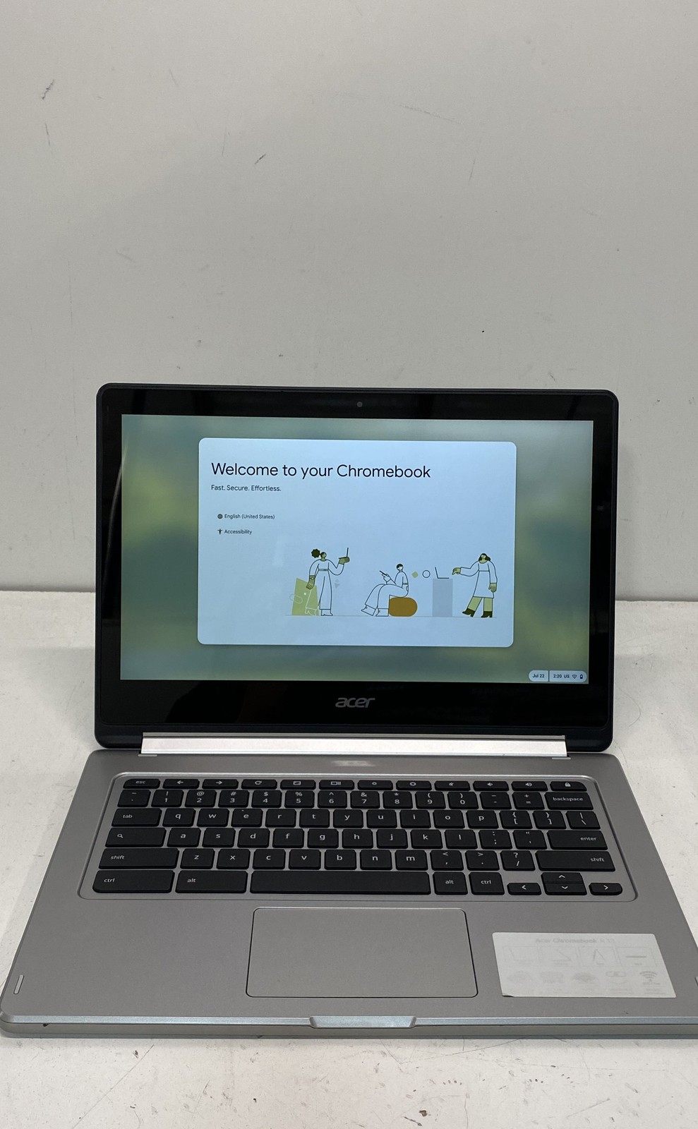 Acer Chromebook R 13 CB5-312T 13.3″ Laptop MediaTek ChromeOS Silver
