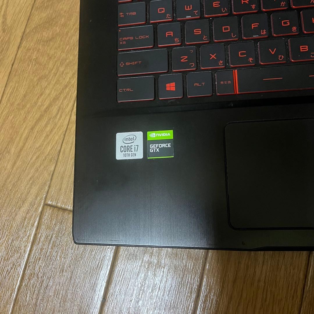 MSI 15.6 Inch Gaming Laptop NVIDIA GeForce GPU Black Red Backlit Keyboard