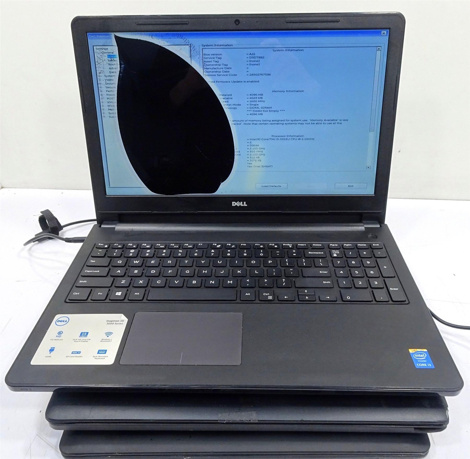 Lot 4 Mix Dell Core i5, Core i3 4GB Ram No HD Laptops