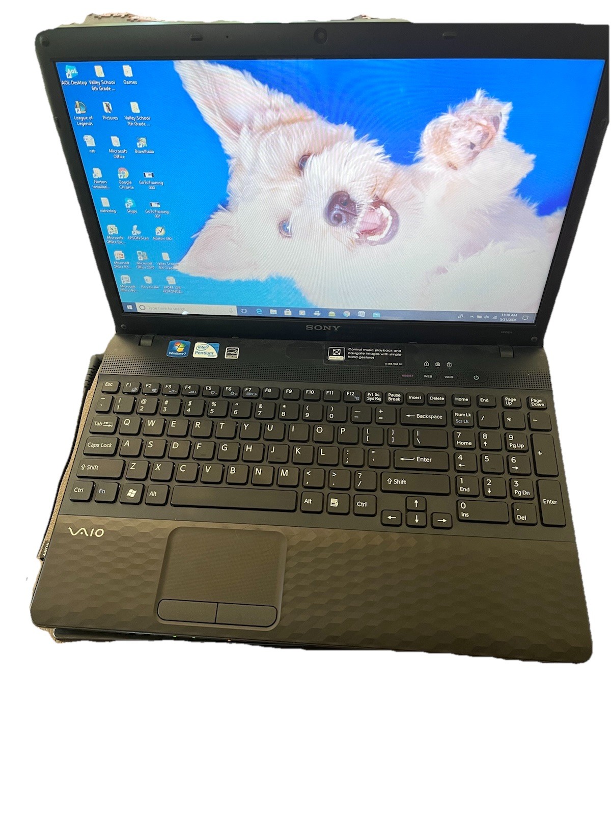 Sony VAIO PCG-71912L 15.5″ Laptop w/ Charger – Fully Functional
