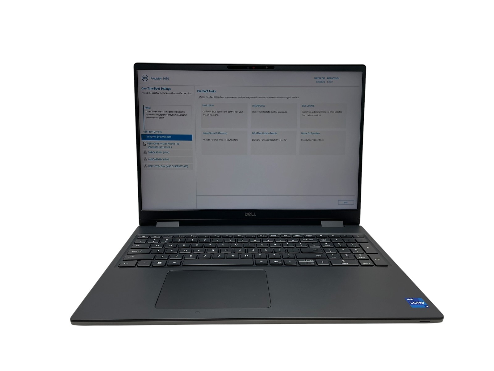 Dell Precision 5680 16″ – i7-13800H – 32GB RAM – 1TB SSD – Grade D