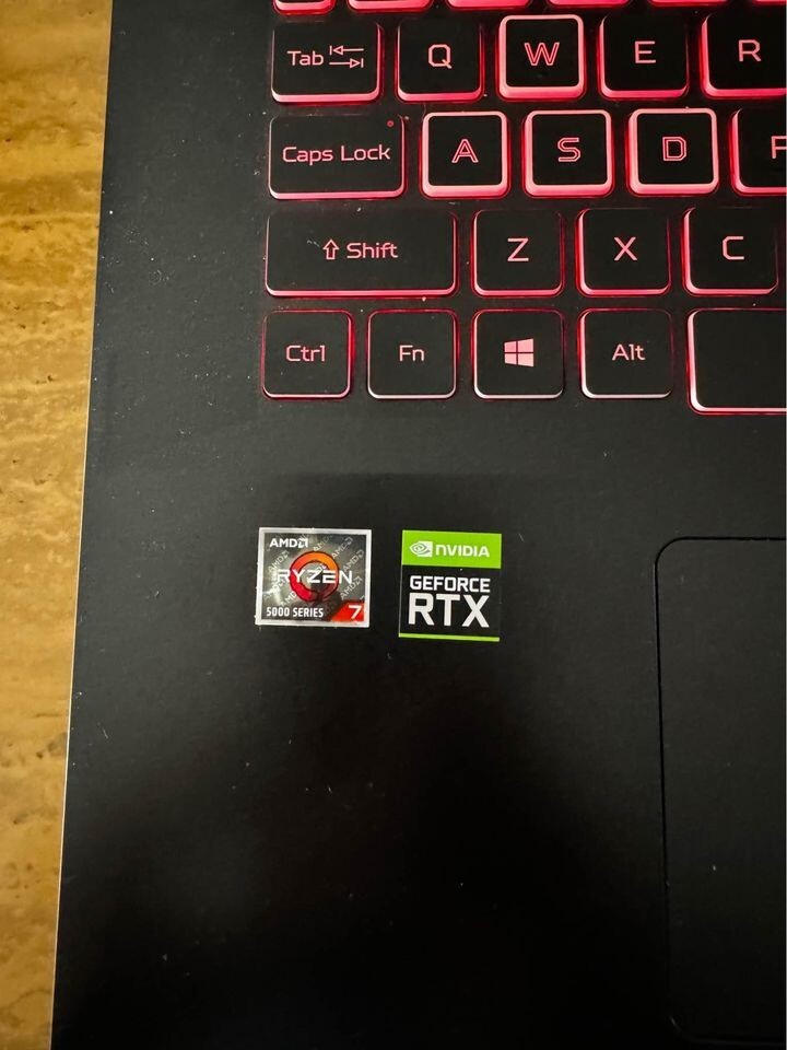 Acer Nitro 5 gaming laptop AN517-41 RTX 3080