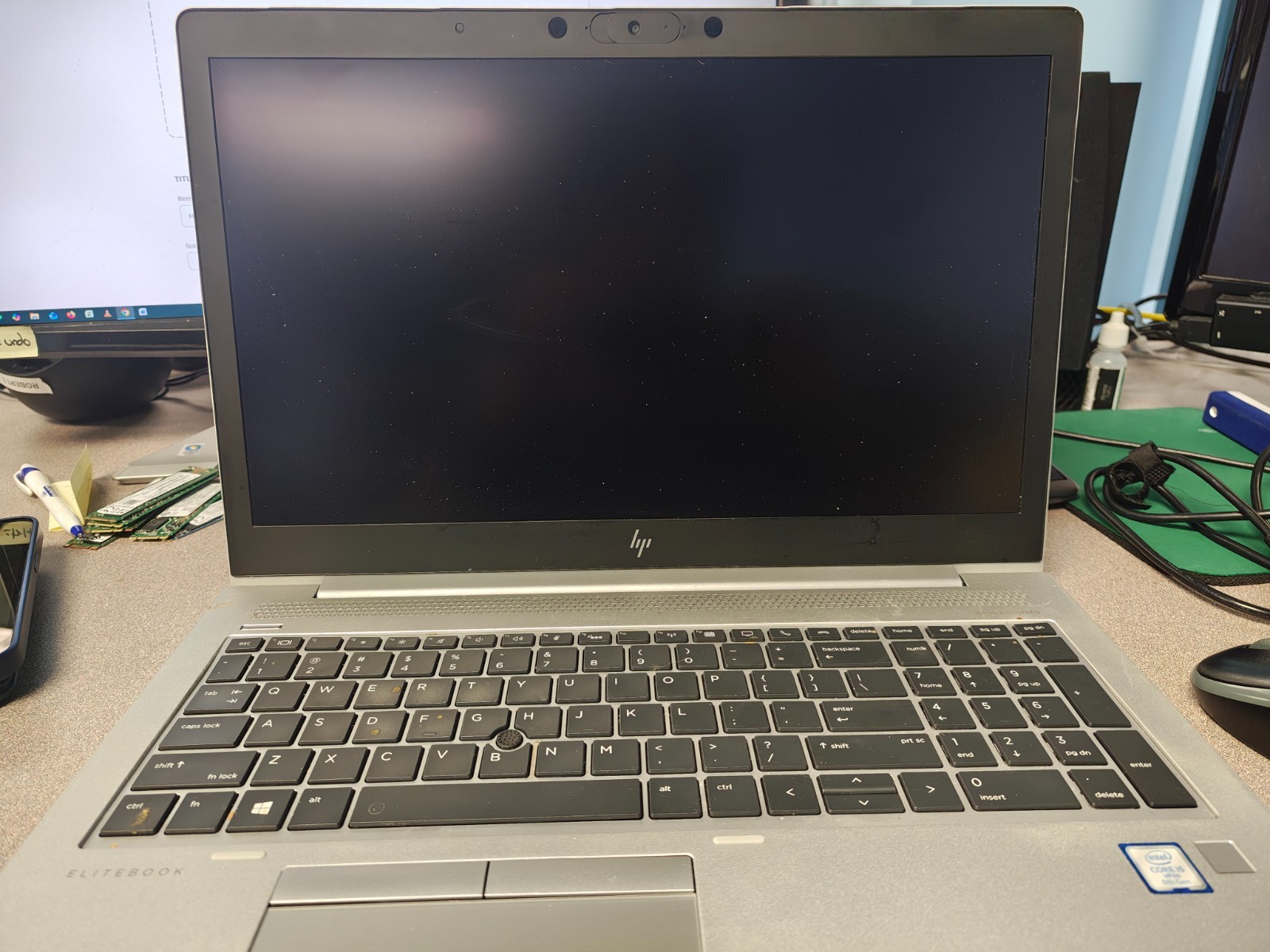 HP EliteBook 850 G6 i5-8365U 8GB 256GB SSD Windows 11 Pro, AS-IS