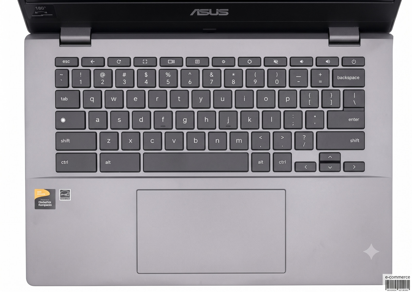 ASUS Chromebook CM14 CM1402 14″ Laptop MediaTek 4GB 64GB Gray – Charger Inc