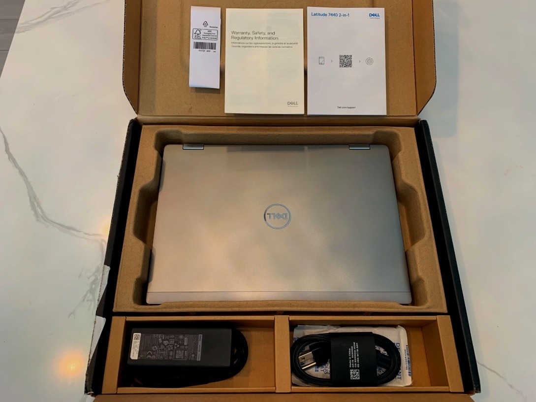 DELL LATITUDE 7440 LAPTOP 14″ 512GB SSD i7-1365U 2.69GHz 16GB NO OS INSTALLED!!!