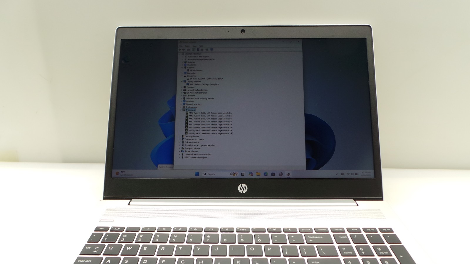 HP ProBook 455 G6 | 15.6″ | AMD Ryzen 5 2500U | 8GB RAM 256GB NVMe | WIN 11 PRO