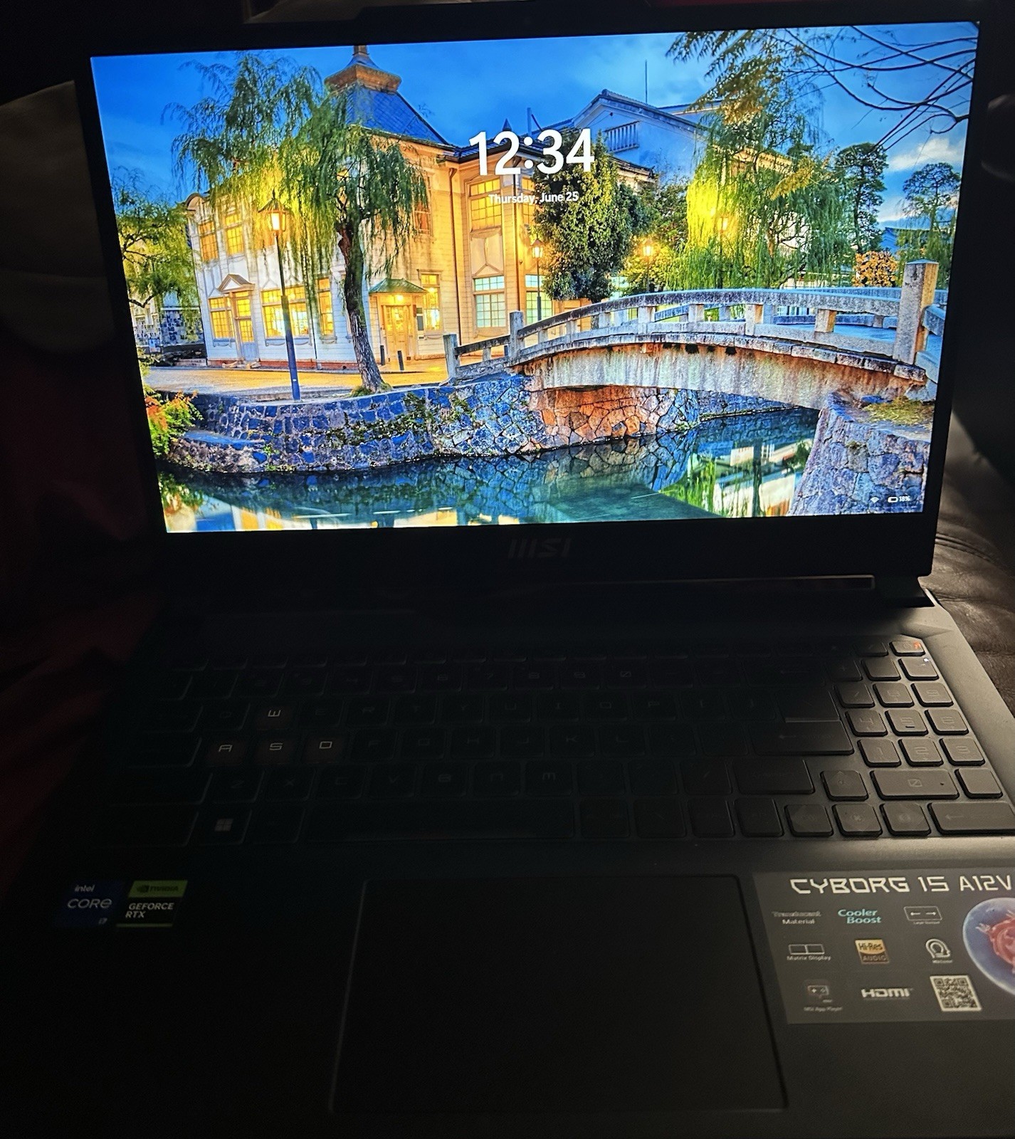 MSI Cyborg 15 Gaming Laptop A12VF, I7 12650H, RTX 4060, Upgraded SSD RAM