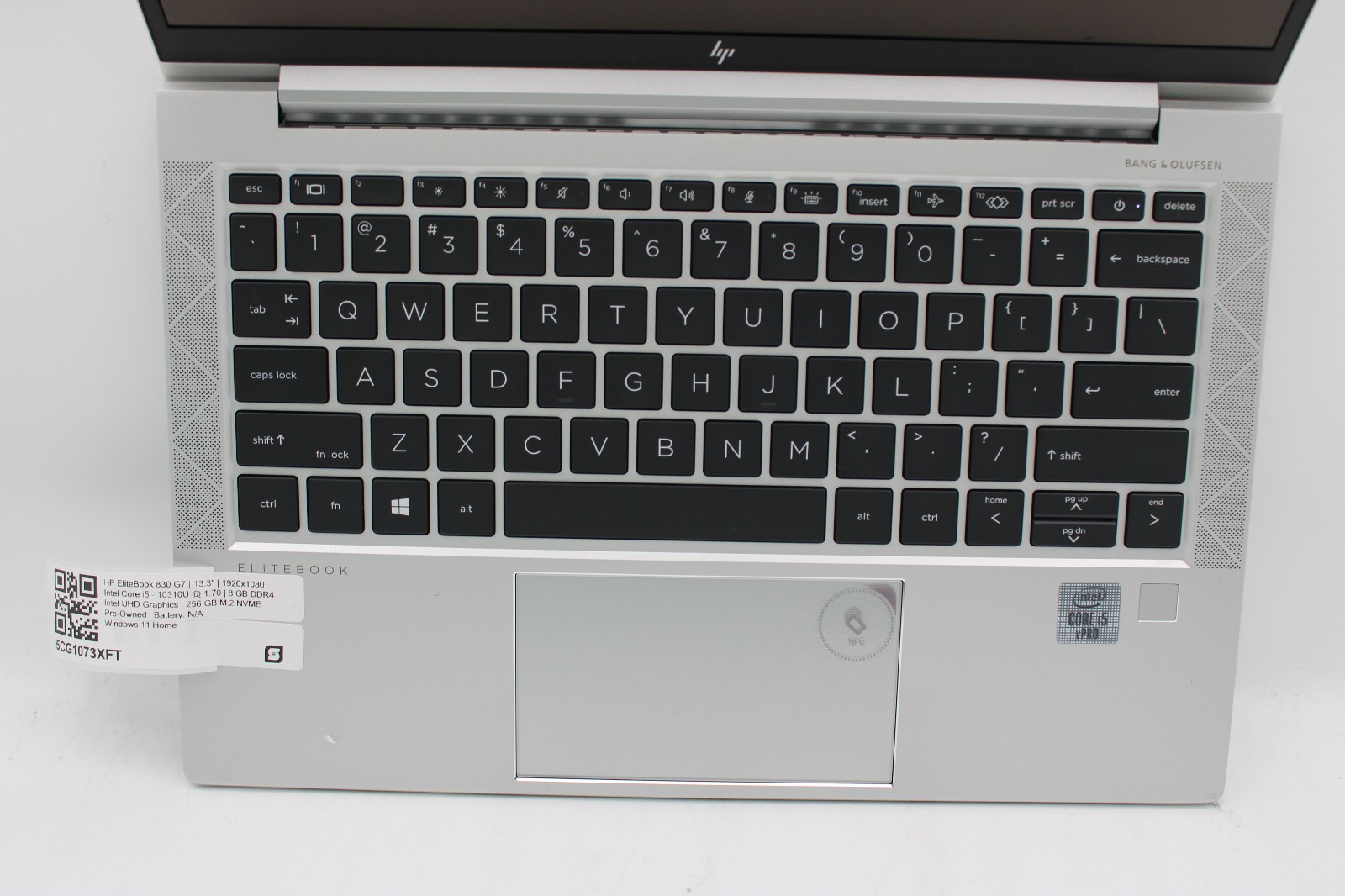 HP EliteBook 830 G7 _ i5-10310U @ 1.7 _ 8GB RAM _ 256GB SSD _ Win11H
