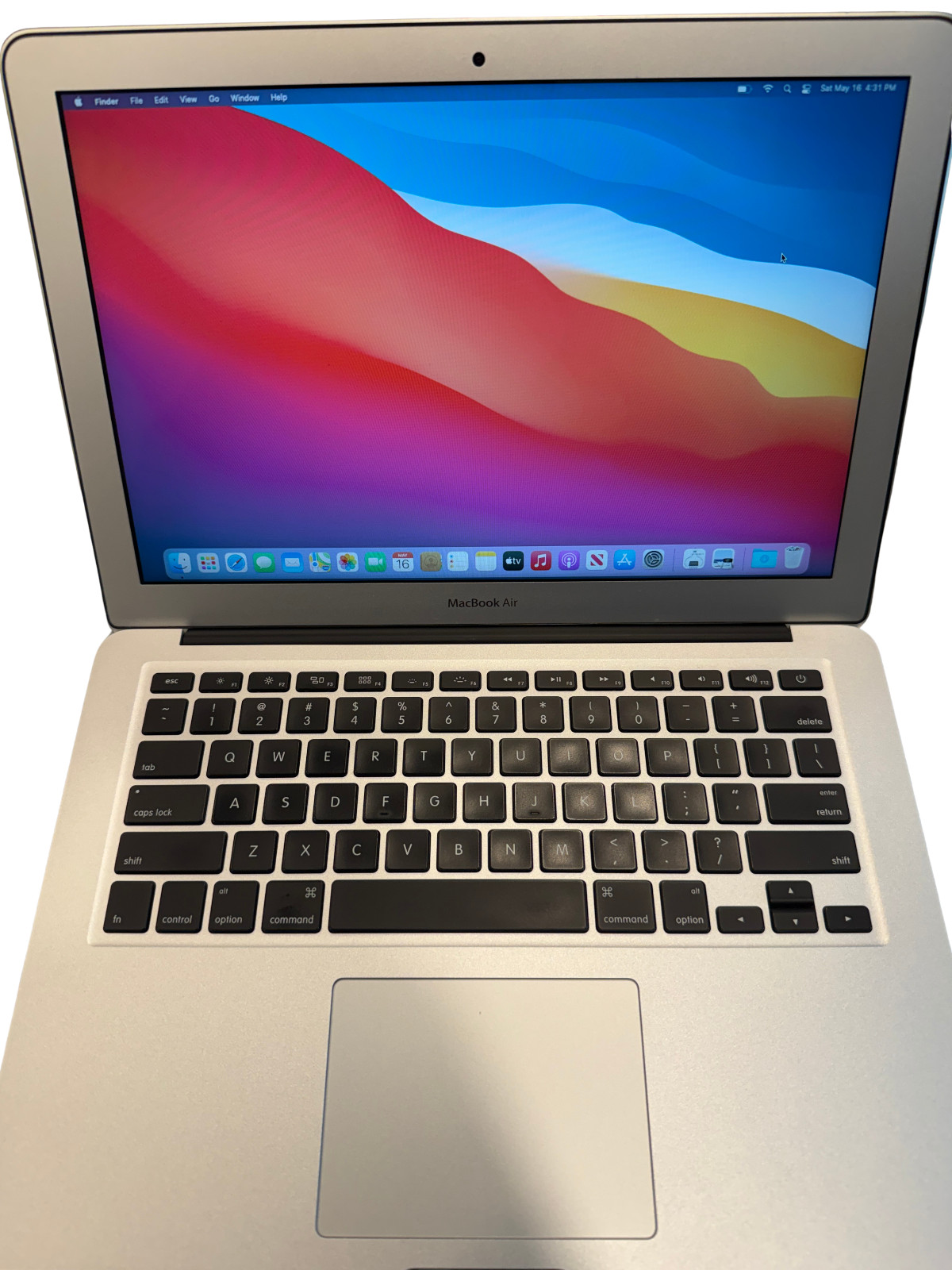 Apple MacBook Air 13″ Mid 2013 i5 1.3GHz 4GB RAM SSD macOS Big Sur