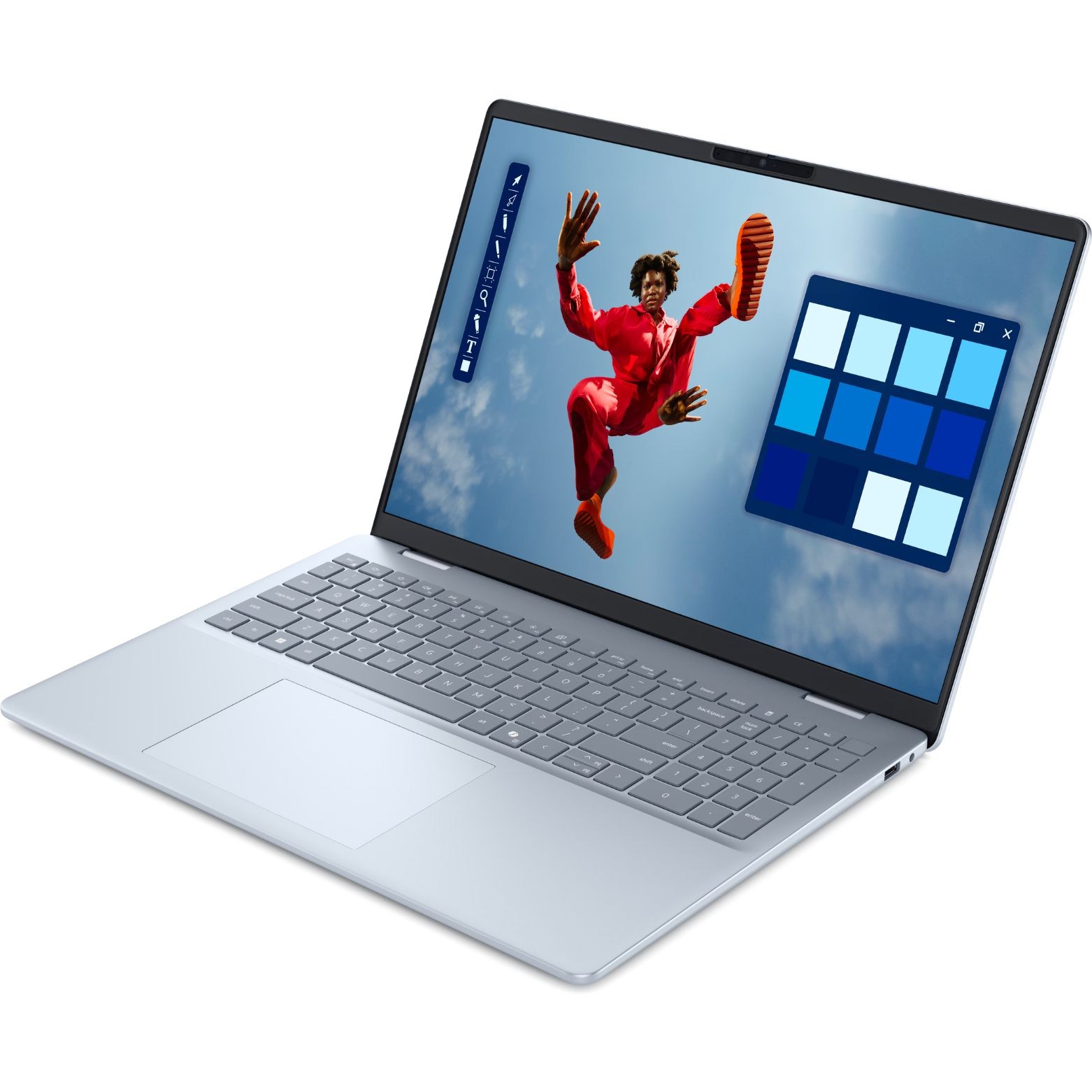 Dell 16 16″ 2.5K Intel Core Ultra 9 288V 3.3 GHz 32GB 1 TB SSD W11H Laptop, Blue