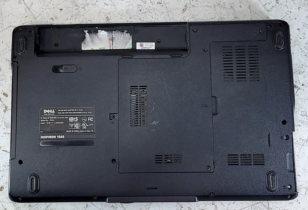 DELL INSPIRON 1545 Laptop Intel Celeron 900 3GB PINK SEE NOTES