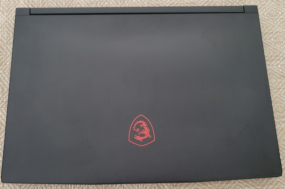 Gaming Laptop MSI GF65 Thin 15.6” Intel Core I7-10750H 512gb ram 16gb GTX1660TI