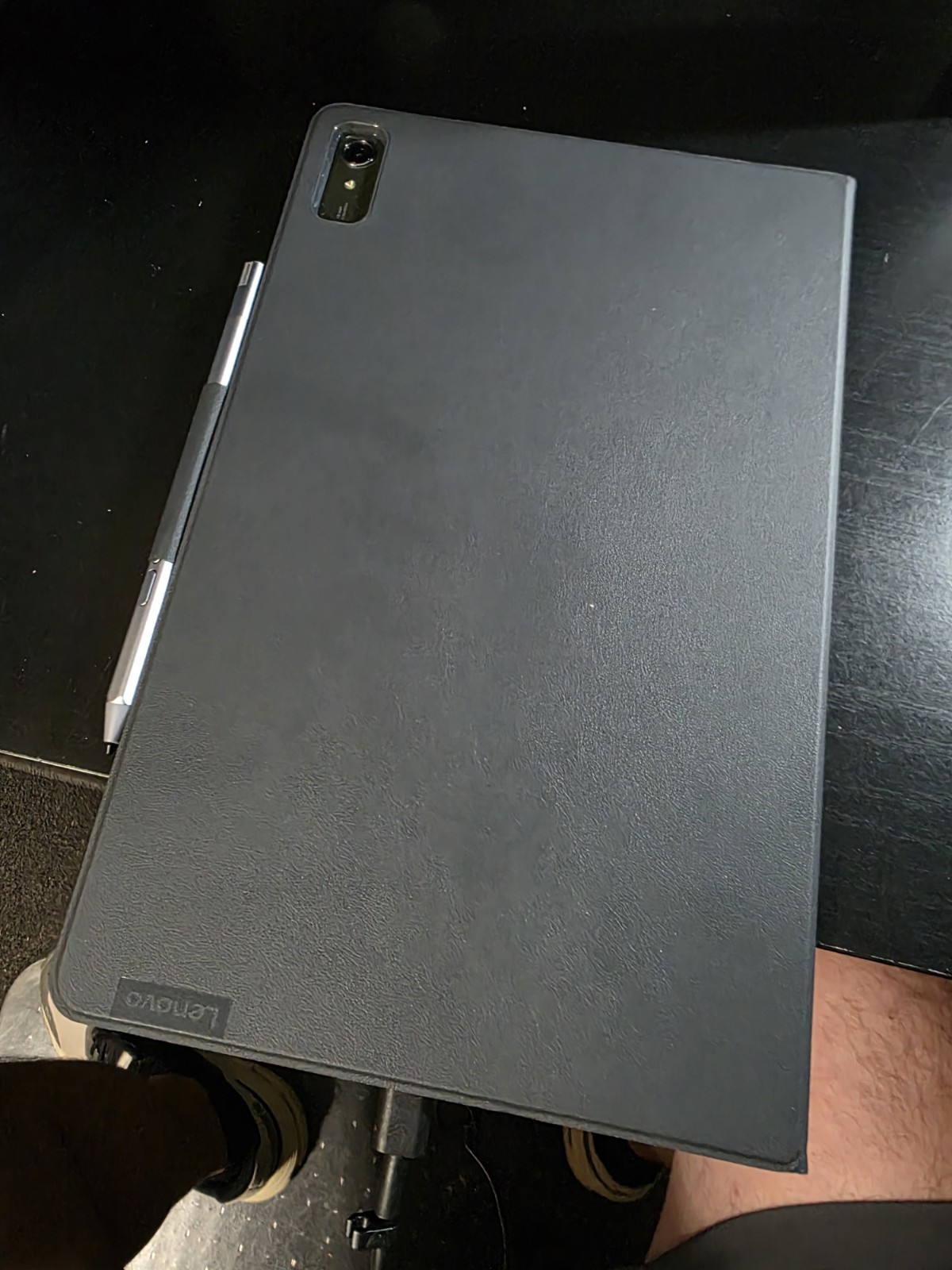 Lenovo Tablet P11 – Storm Grey Shattered Screen Corner…still Works With Pen