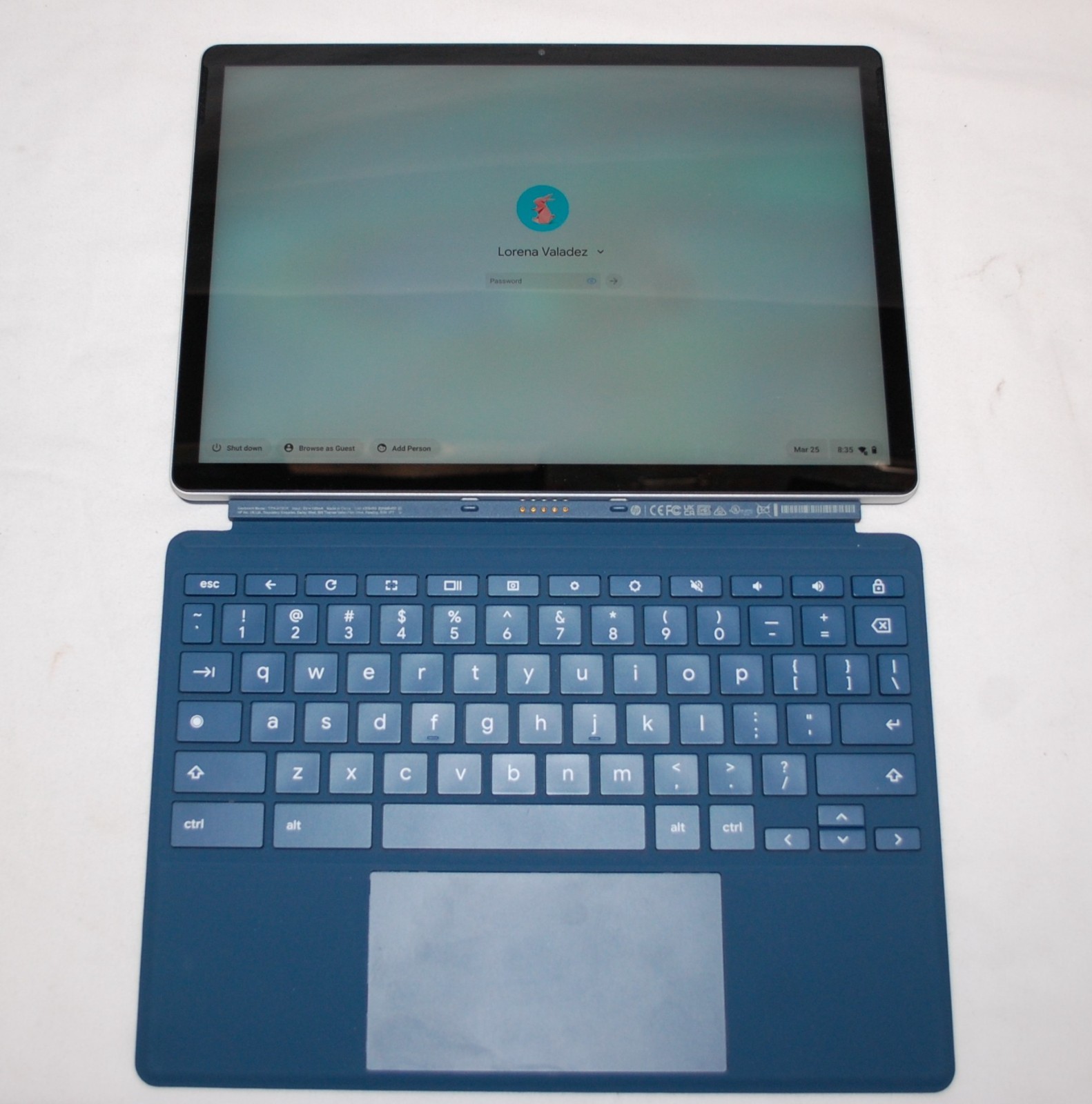 HP Chromebook Version 111.0.5563.71 32Bit & Keyboard TPN-H101k AS IS / Parts