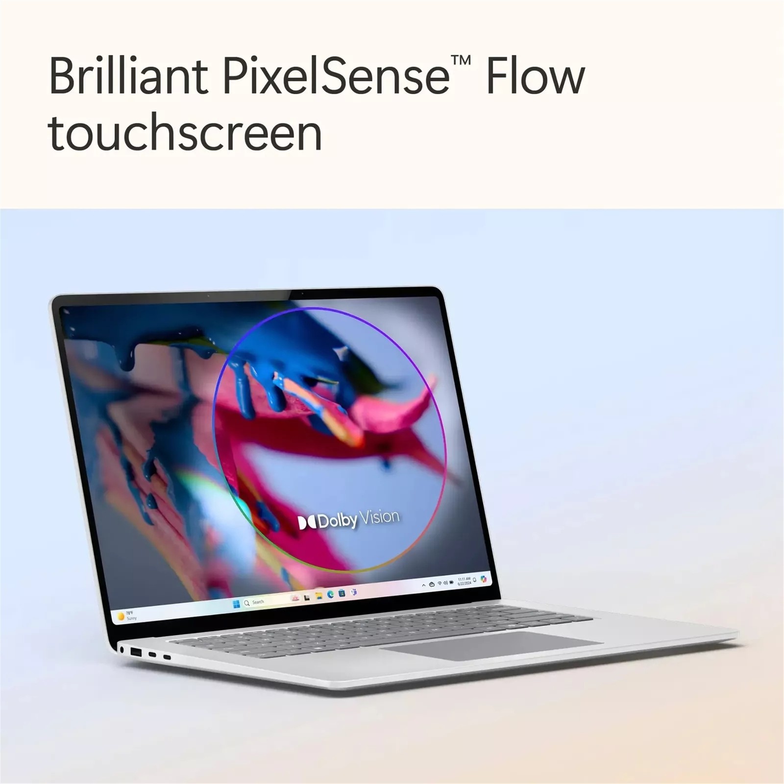 Microsoft Surface Laptop 7 Copilot+ PC 15″ Touch WIN11H, Platinum