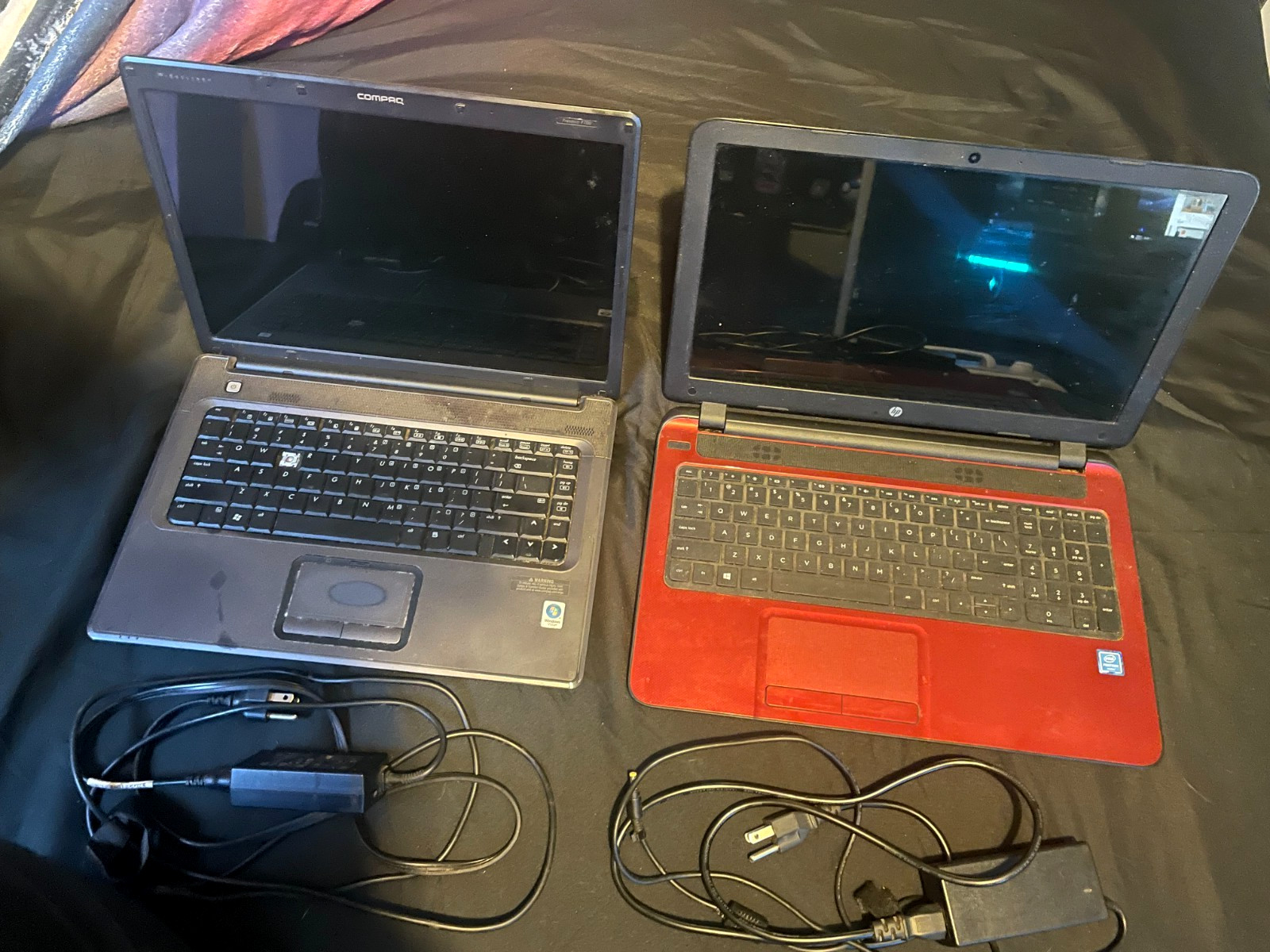 HP Notebook and Compaq laptop BOTH FOR PARTS AND REPAIR!
