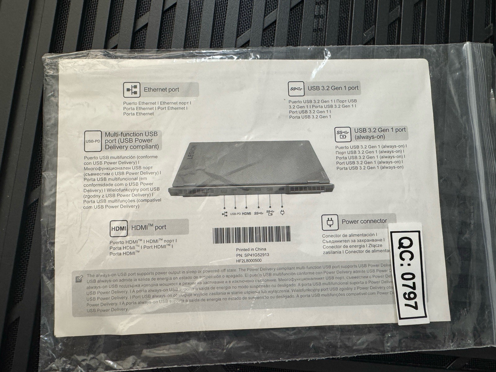 Lenovo Legion 5 15ARH7H 15.6” Ryzen 7 6800H 16GB 2TB SSD Gaming Laptop READ