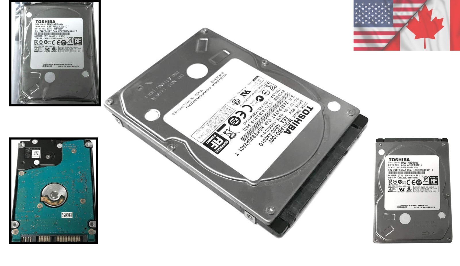 Versatile 1TB SATA 3.0 Hard Drive, 5400 RPM, 8MB Cache – Perfect for Any Device