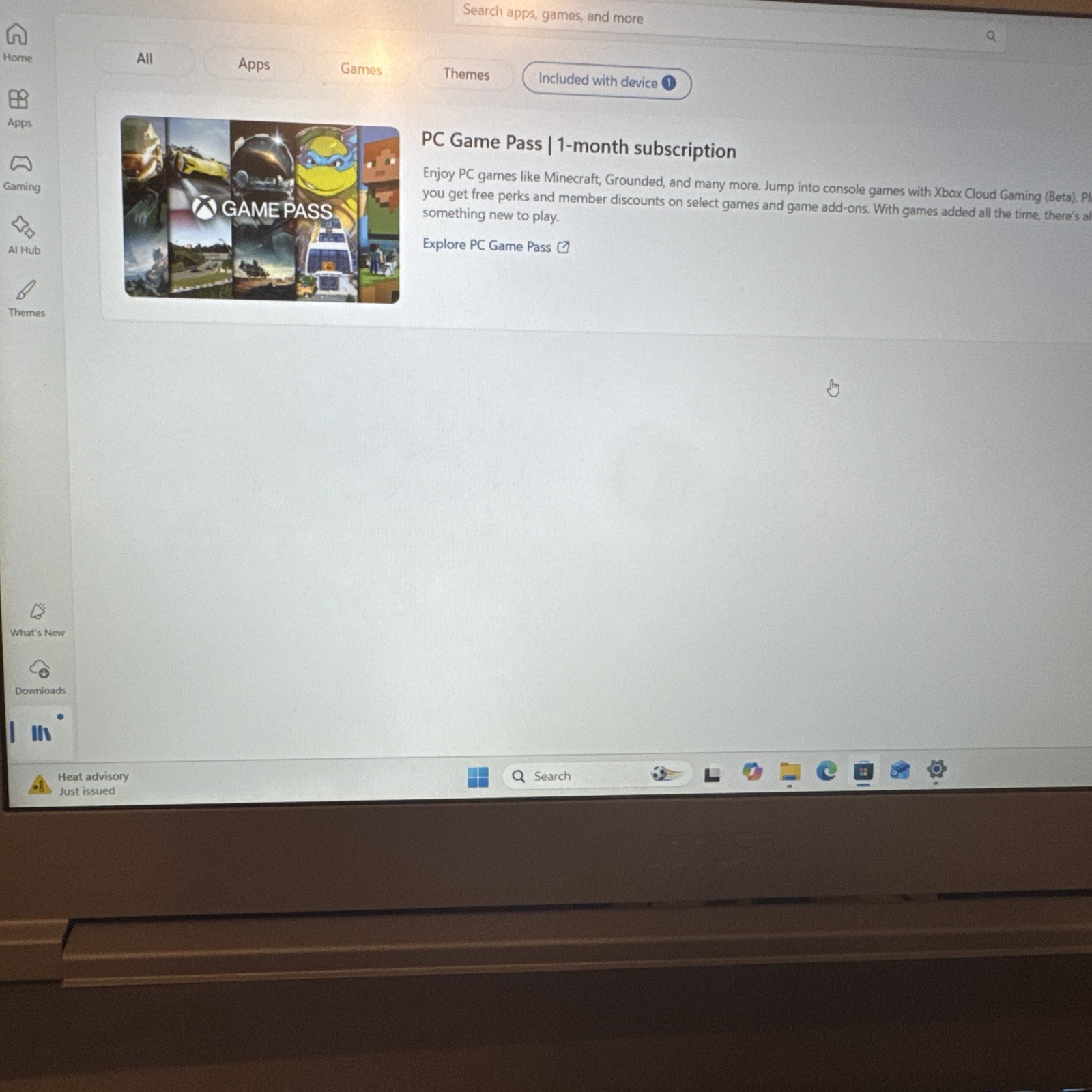 MSI Thin 15 B13VF i5-13420H 2.1GHz 16GB RAM 512GB SSD GeForce RTX 4060 READ DESC