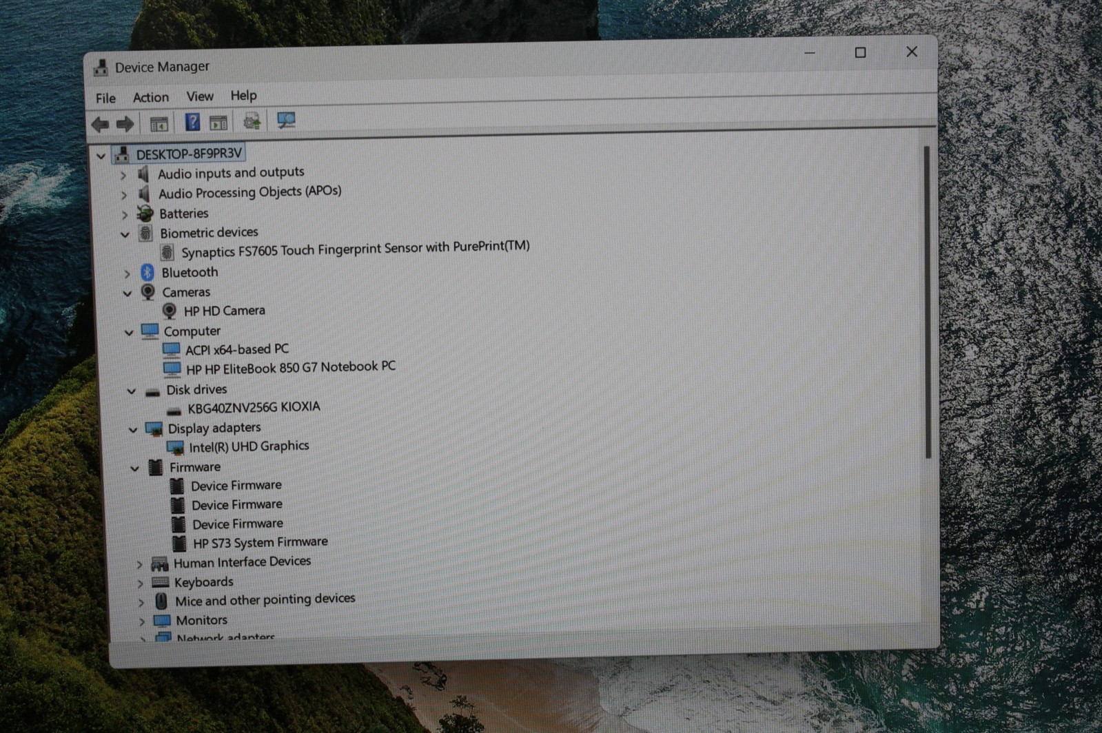 15.6″HP EliteBook 850 G7 Laptop i5-10210U 1.60GHz RAM 8GB NVMe 256GB/Missing Key