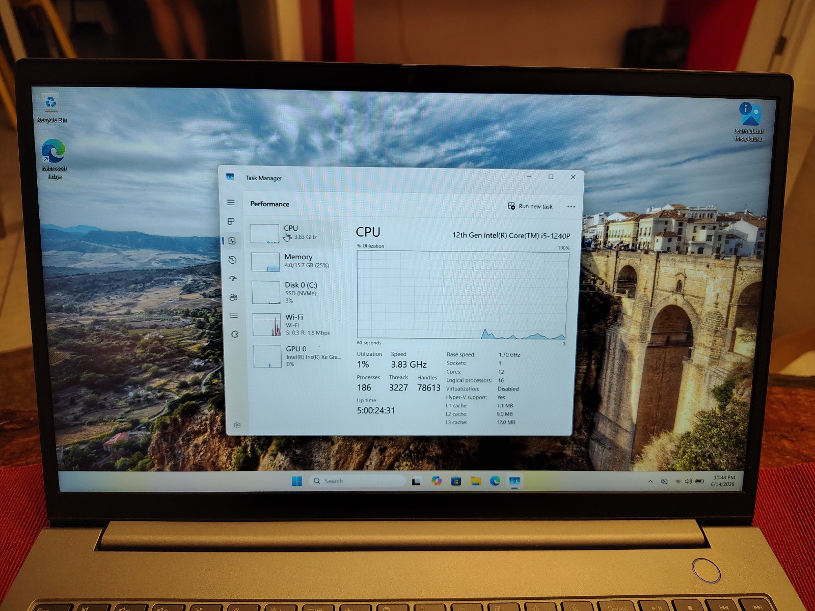 Lenovo ThinkBook 15 G4 IAP 15.4″ Touch , i5-1240U -16GB 512GB SSD