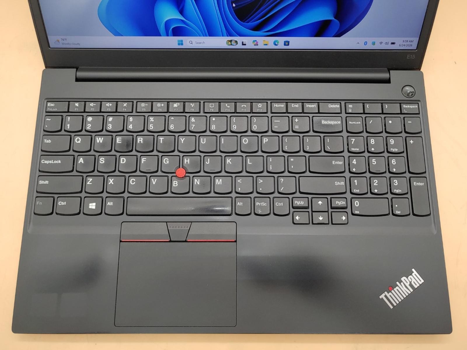 Lenovo ThinkPad E15 Gen 2 15.6″ AMD Ryzen 7 4700U 12GB 256GB Win11Pro *NO A/C*