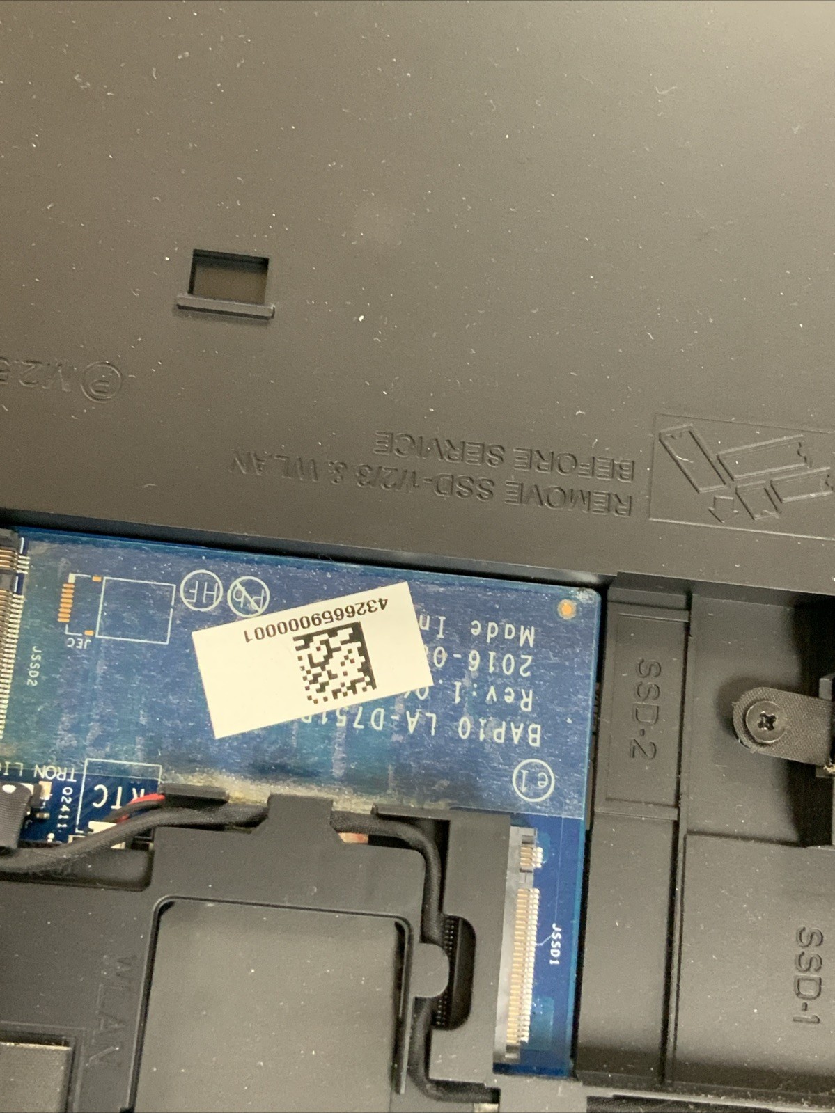 Alienware 17 R4 Intel Core i7 NO HDD Memory For Parts/Repair BXPC