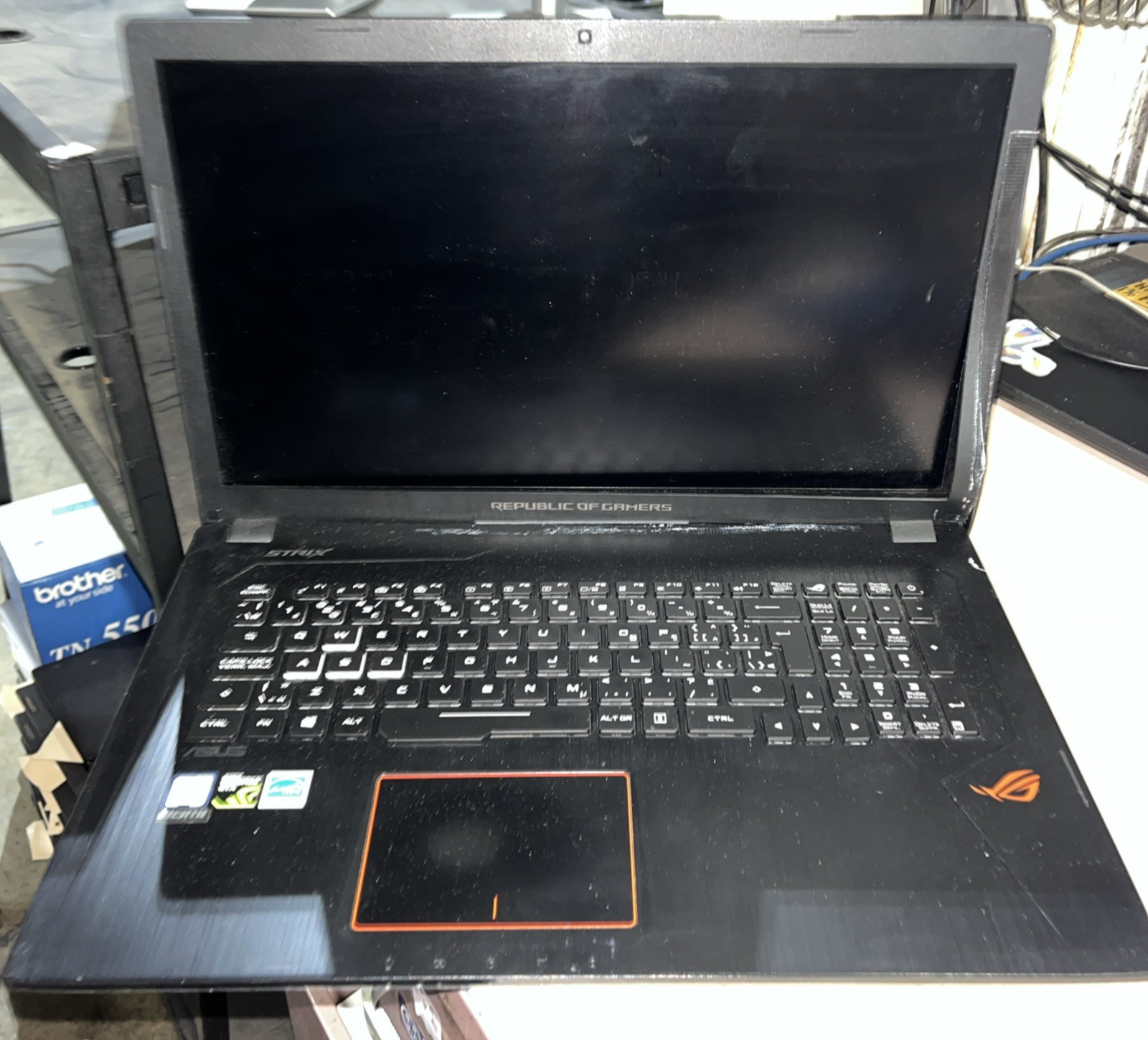 ASUS GL753V INTEL CORE I7 7TH GEN NO RAM NO HD