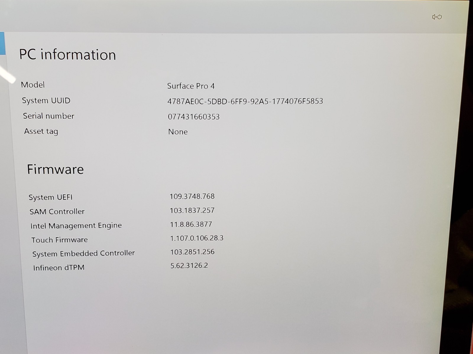 Microsoft Surface Pro 4 i7 6650U 2.20GHz/ 16GB / 512GB SSD #2867