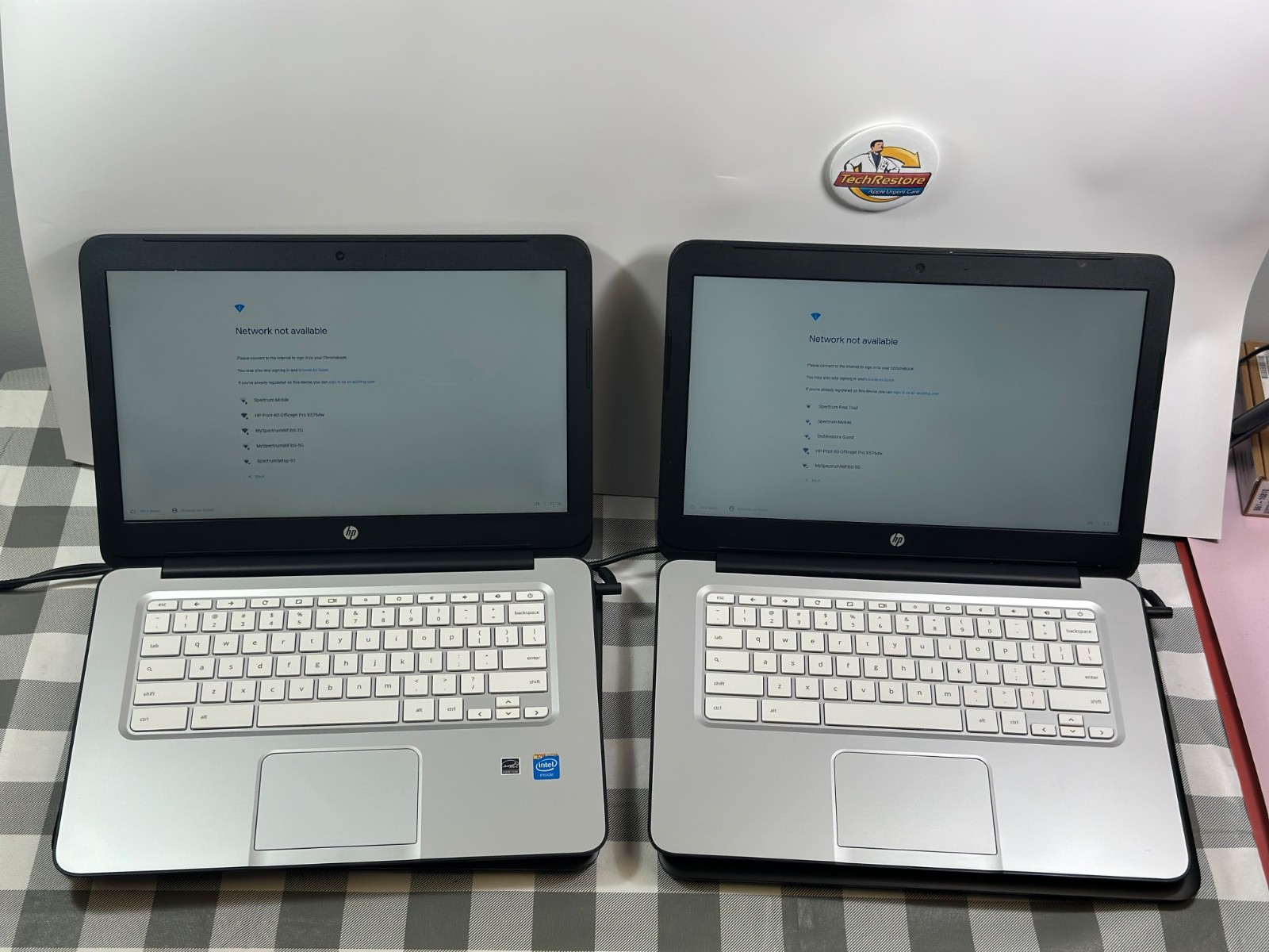 HP Chromebook 14 SMB 14″ Laptop Celeron 4GB RAM 16GB SSD WiFi -BULK 7 Units