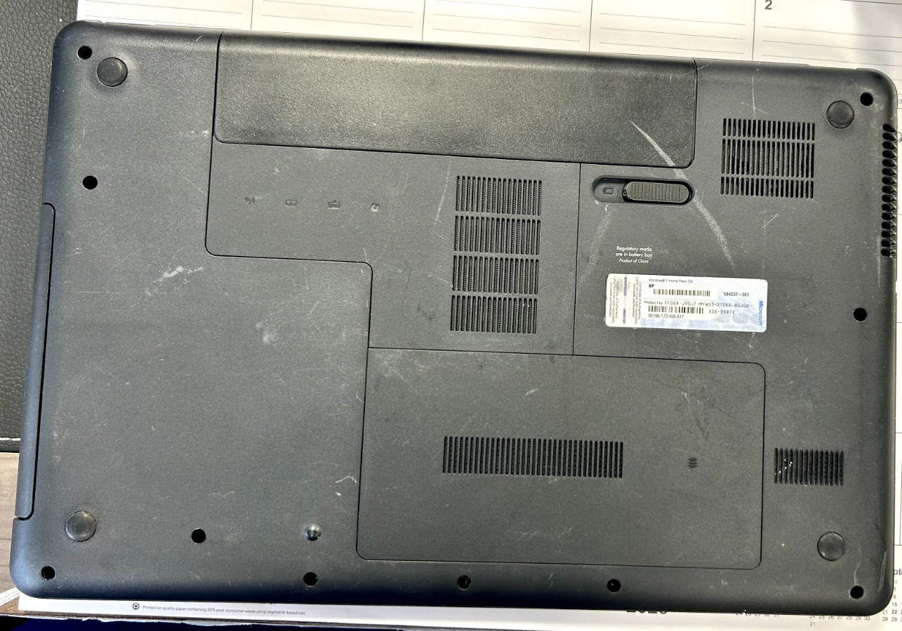 Compaq Presario CQ57-229WM Notebook PARTS ONLY! AS IS!