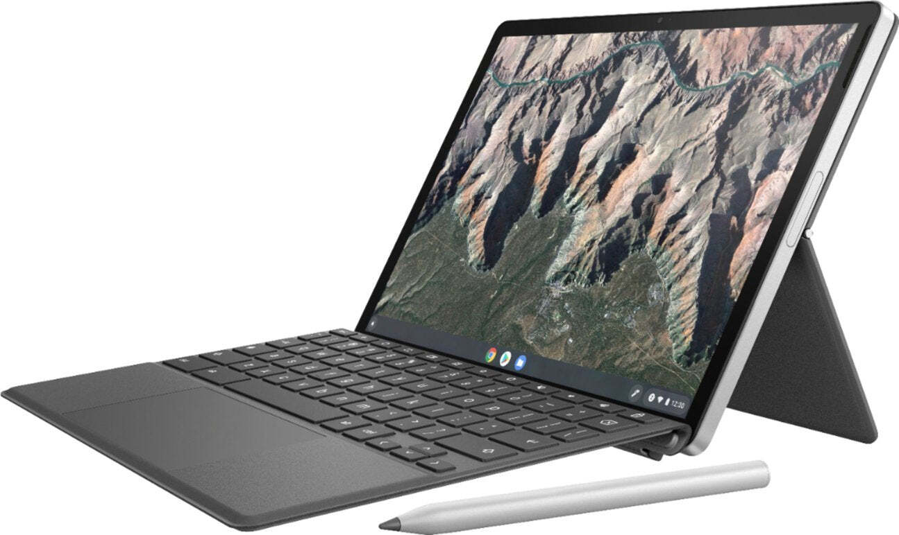 HP – 11″ Touch Screen Chromebook Tablet – Qualcomm Snapdragon – 8GB Memory – 64G
