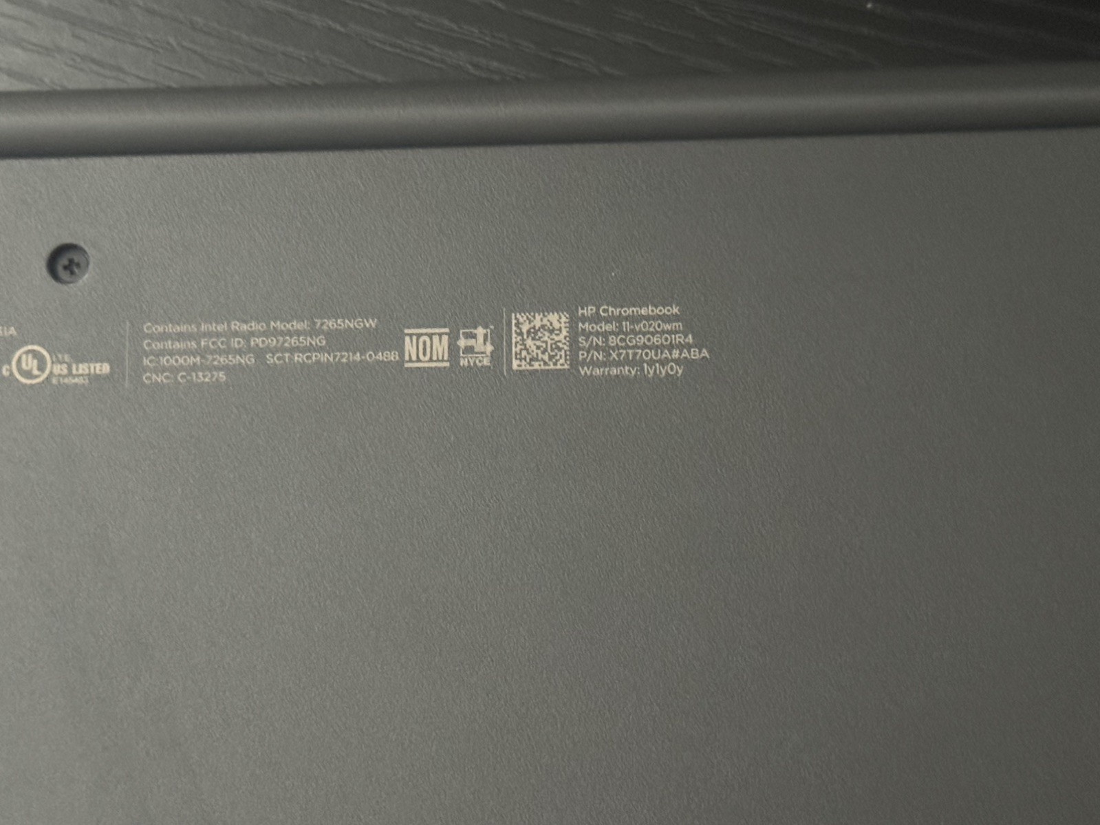 HP 11.6″ Touchscreen Chromebook 11-v020wm EXCELLENT Condition | Tested Working