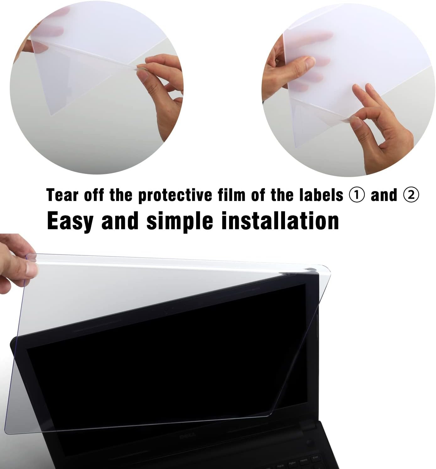 Anti-UV Blue Light Blocking Screen Protector for 14-15.6″ Laptops and Monitors