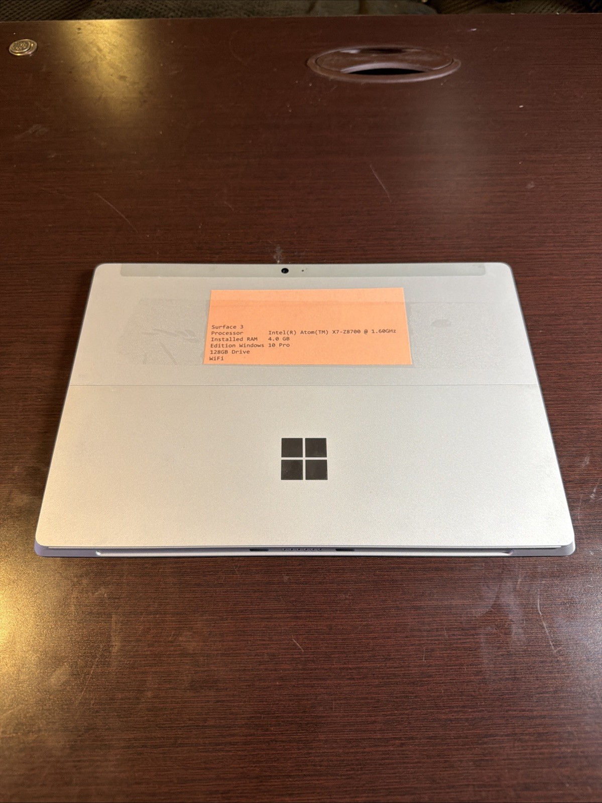 Microsoft Surface 3 Tablet Intel Atom X7-Z8700 4gb Ram 128gb SSD Windows 10 Pro
