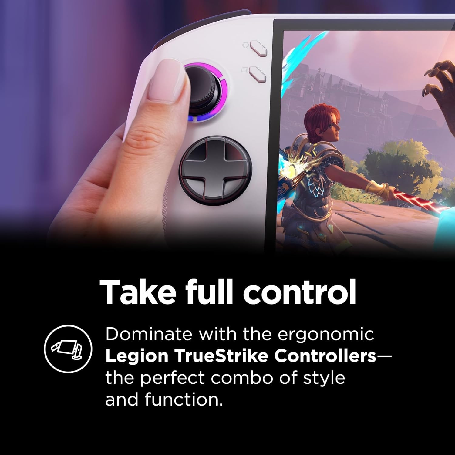 Legion Go S – 2025 – Mobile Gaming Console – AMD Radeon Graphics – 8″ Puresight