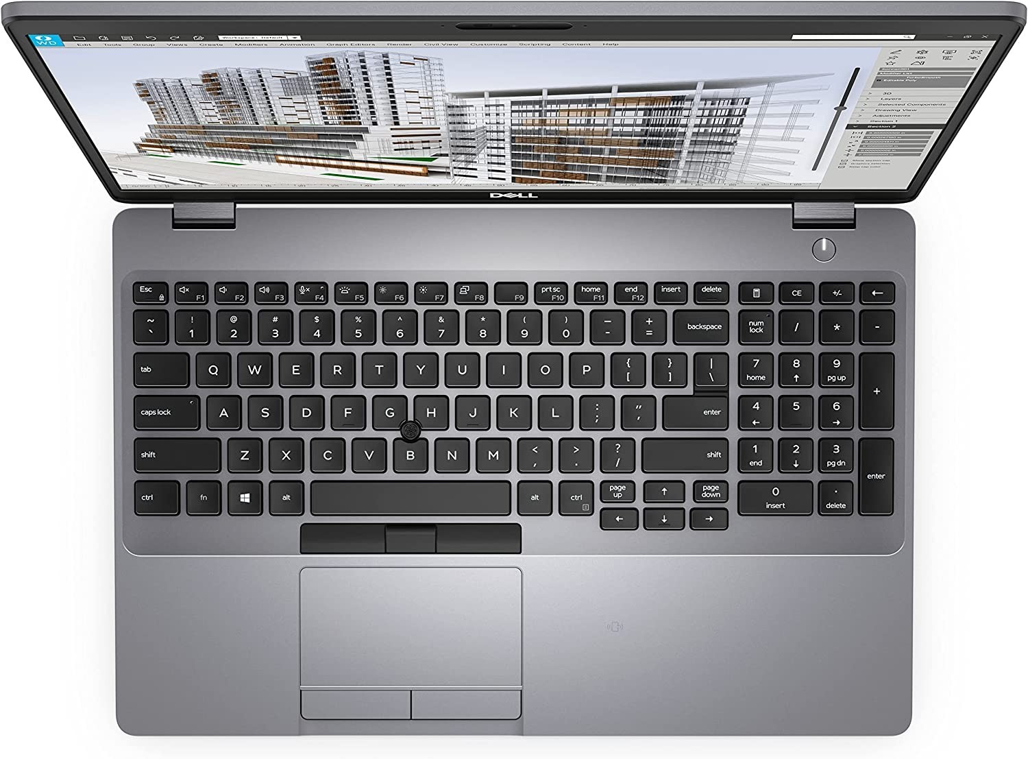 15.6 DELL Precision Laptop: Intel i5-10400H! 8GB RAM – 256GB SSD! Windows 11 Pro