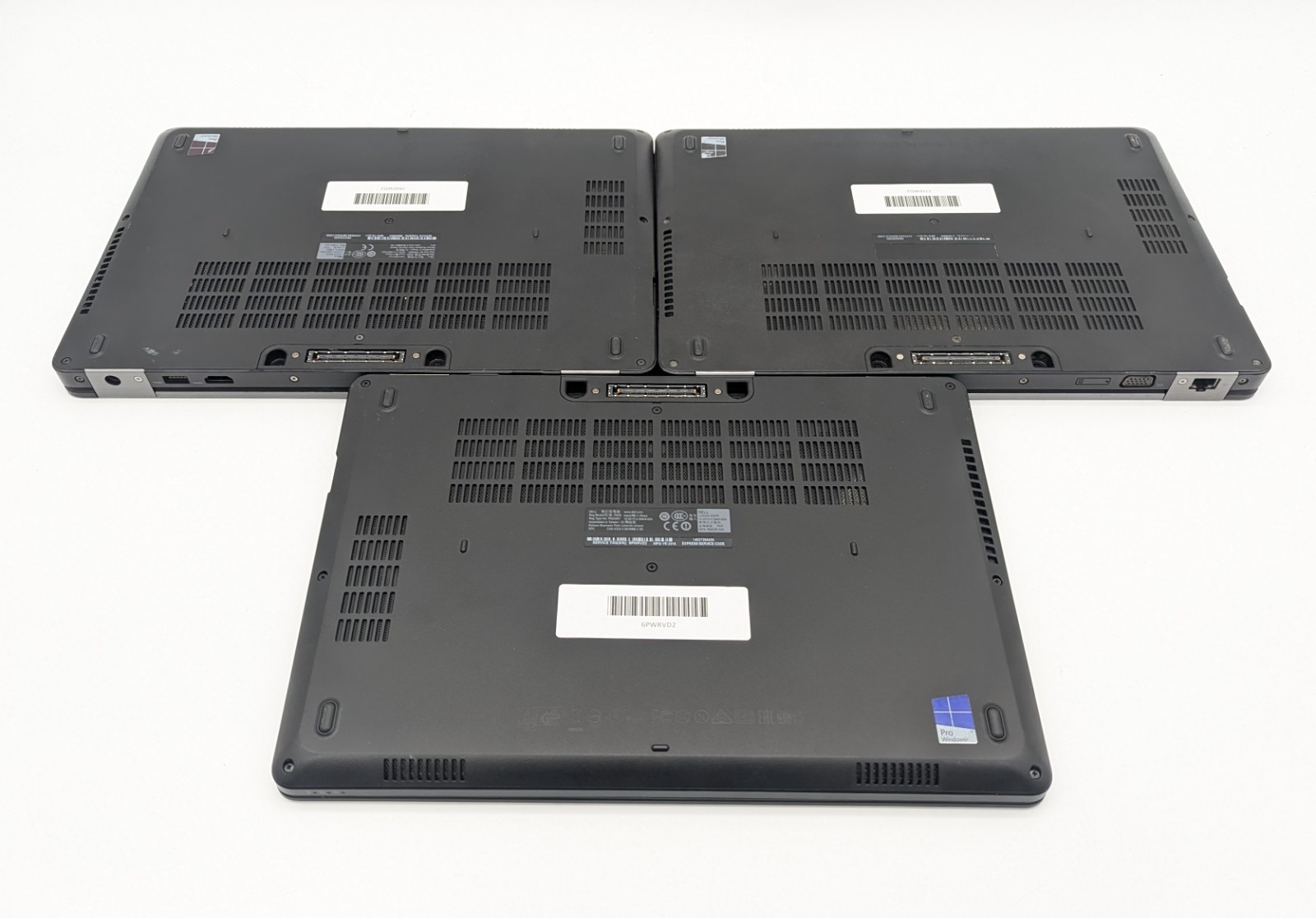 Lot of 3 Dell Latitude E5470-Intel Core i5-6300U 2.5 GHz 8GB DDR4 RAM No OS/SSD