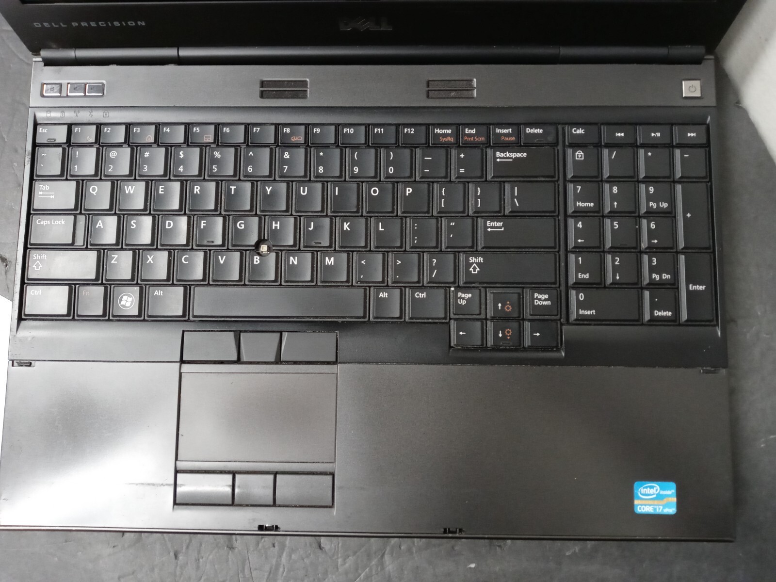 DELL PRECISION M4600 INTEL CORE I7-2760QM 2.40GHZ 8GB RAM 128GB SSD WIN 10P