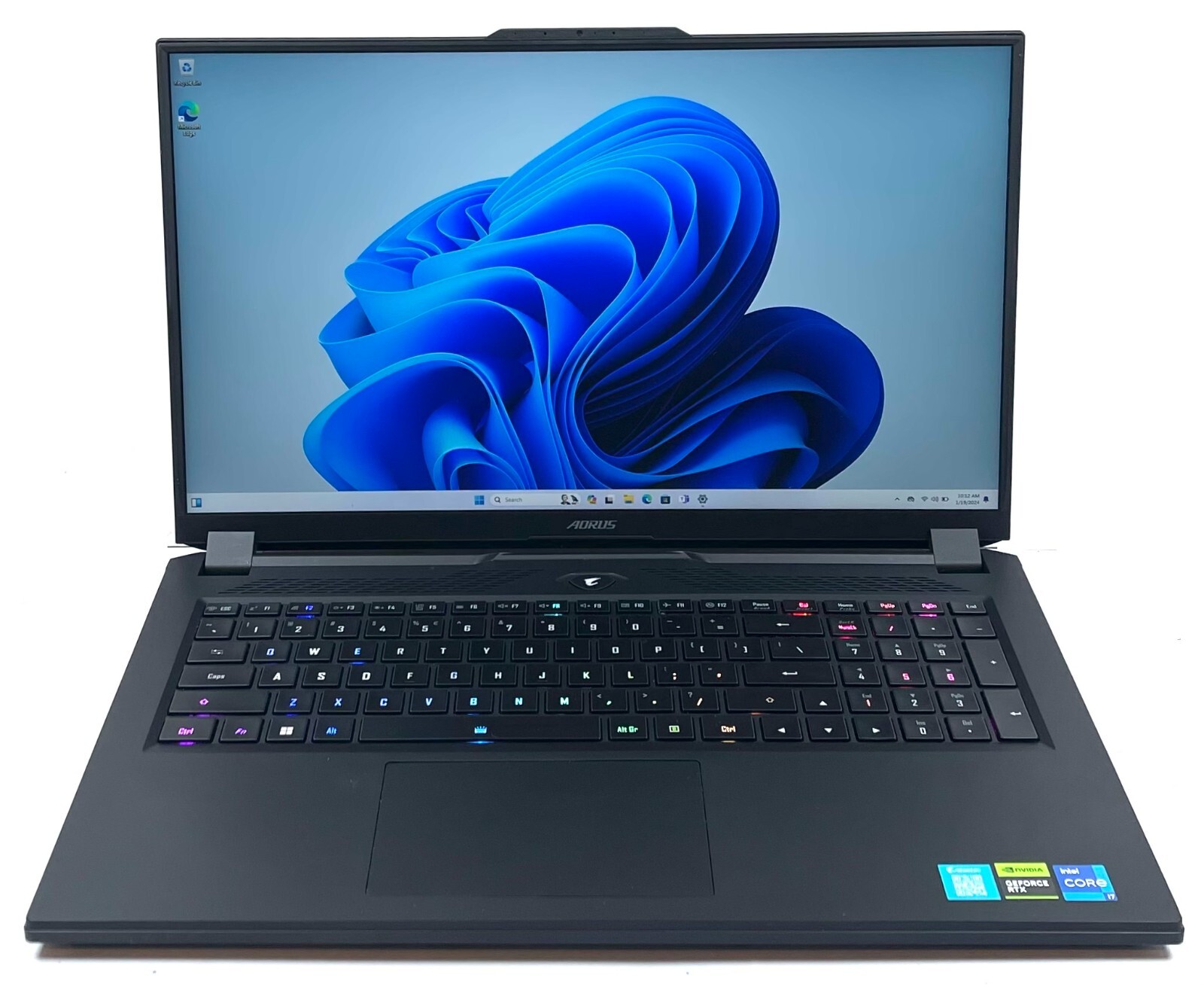 Aorus AORUS 17H 17.3 Laptop Intel i7 13th Gen 2.4Hz 16Gb 1Tb RTX4080 12Gb