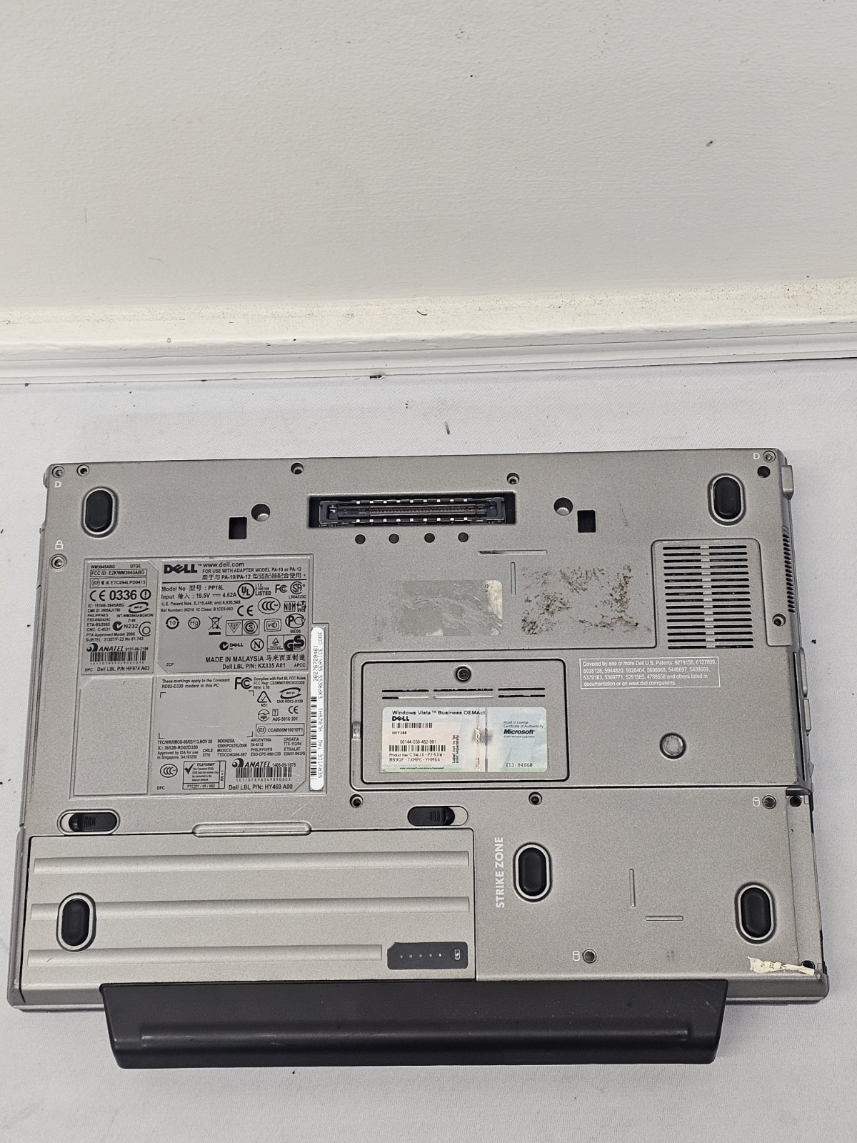 Dell Latitude D630 Laptop – Intel Duo 06FD – Parts/Repair – Read Description
