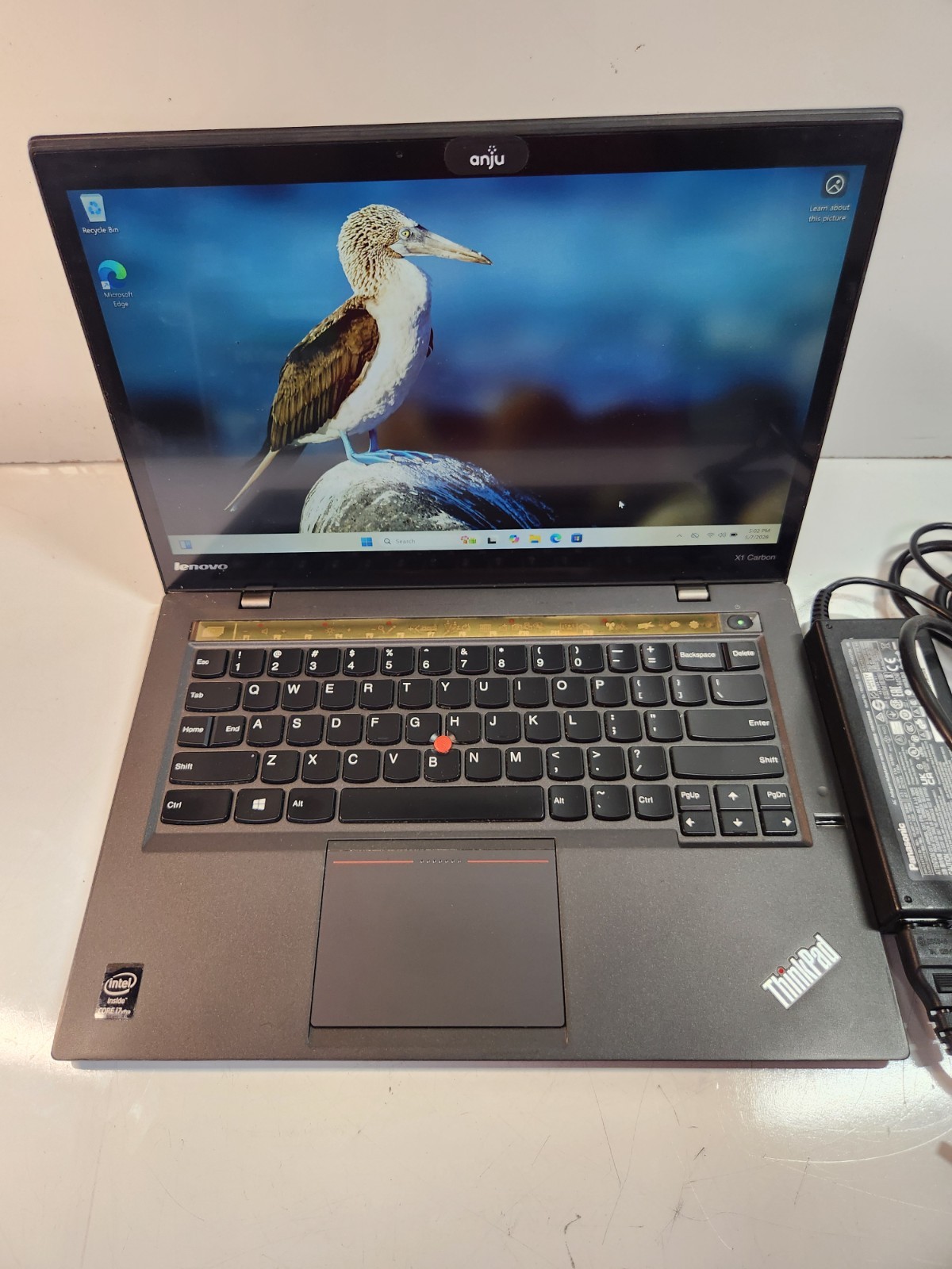 Lenovo X1 Carbon ThinkPad Intel Core i7-4600U 2.10GHz 256GB SSD 8GB 2013 Model