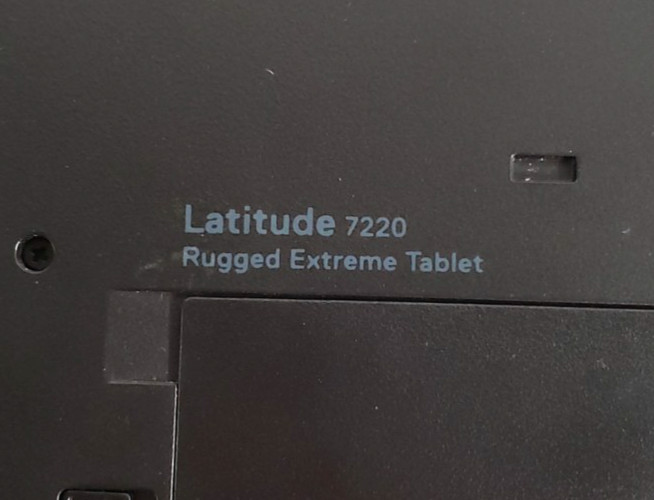Dell Latitude 7220 Rugged Extreme Tablet i7-8665U 16GB RAM 512GB SSD Win 11 Pro