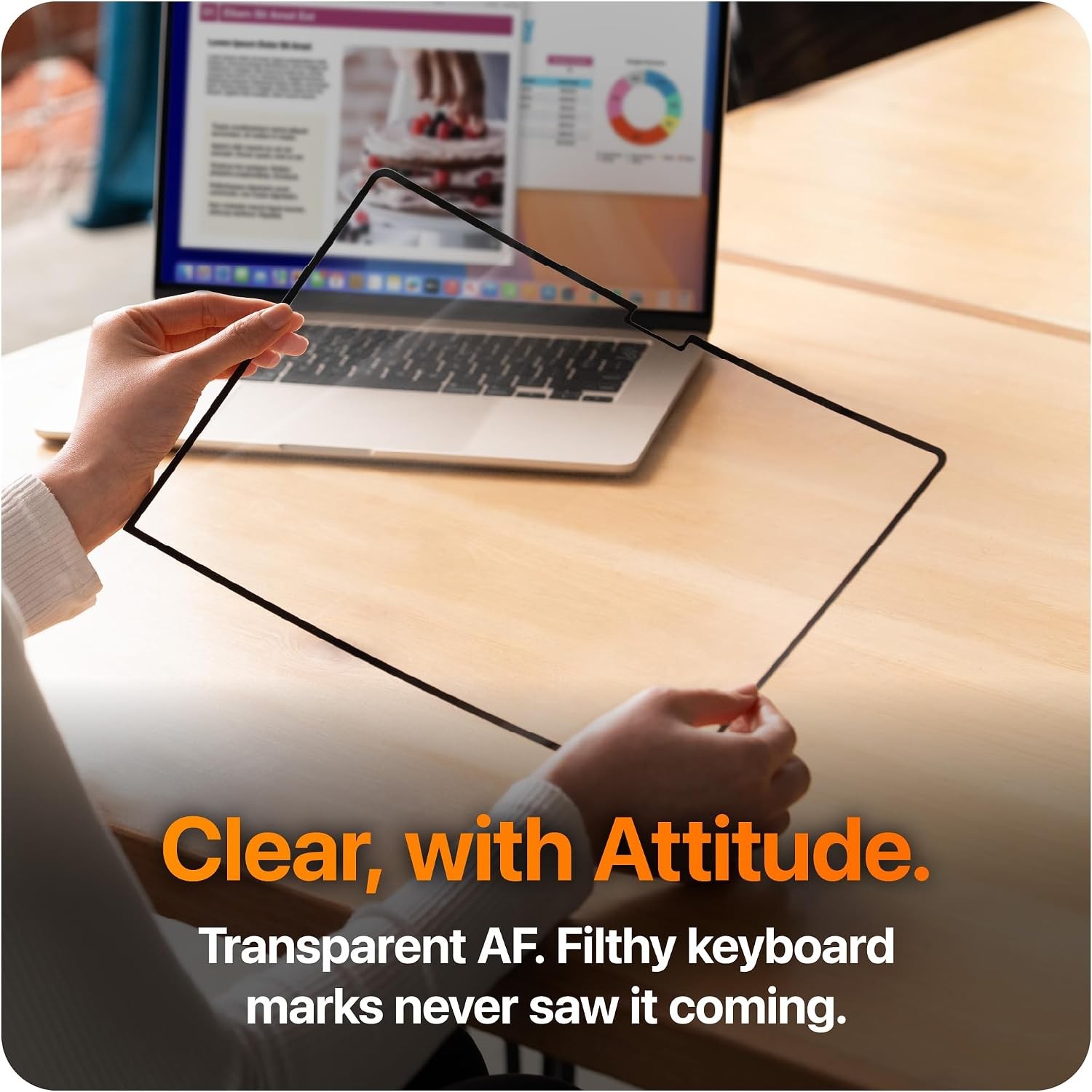 Ultra Thin Clear Screen Protector for 2021+ MacBook Pro – GhostView Premium Air-